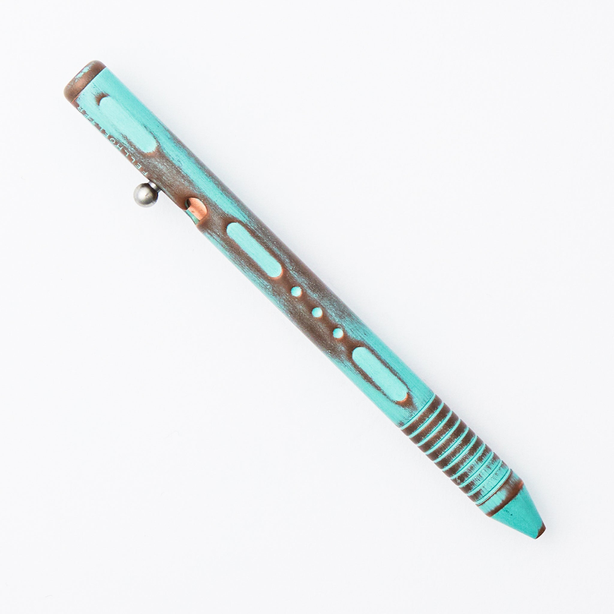 Cptn Axel Full Size TiBolt Pen - Copper "Shipwrecked" Tiffany Cerakote