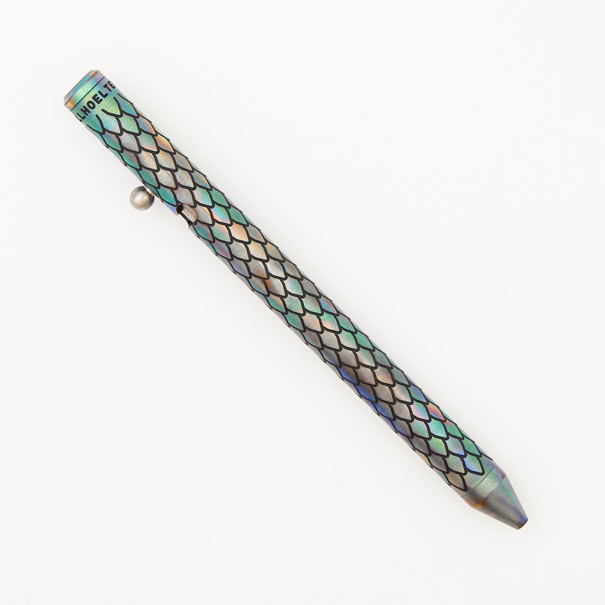 Cptn Axel Full Size TiBolt Pen - Titanium Uberdragon