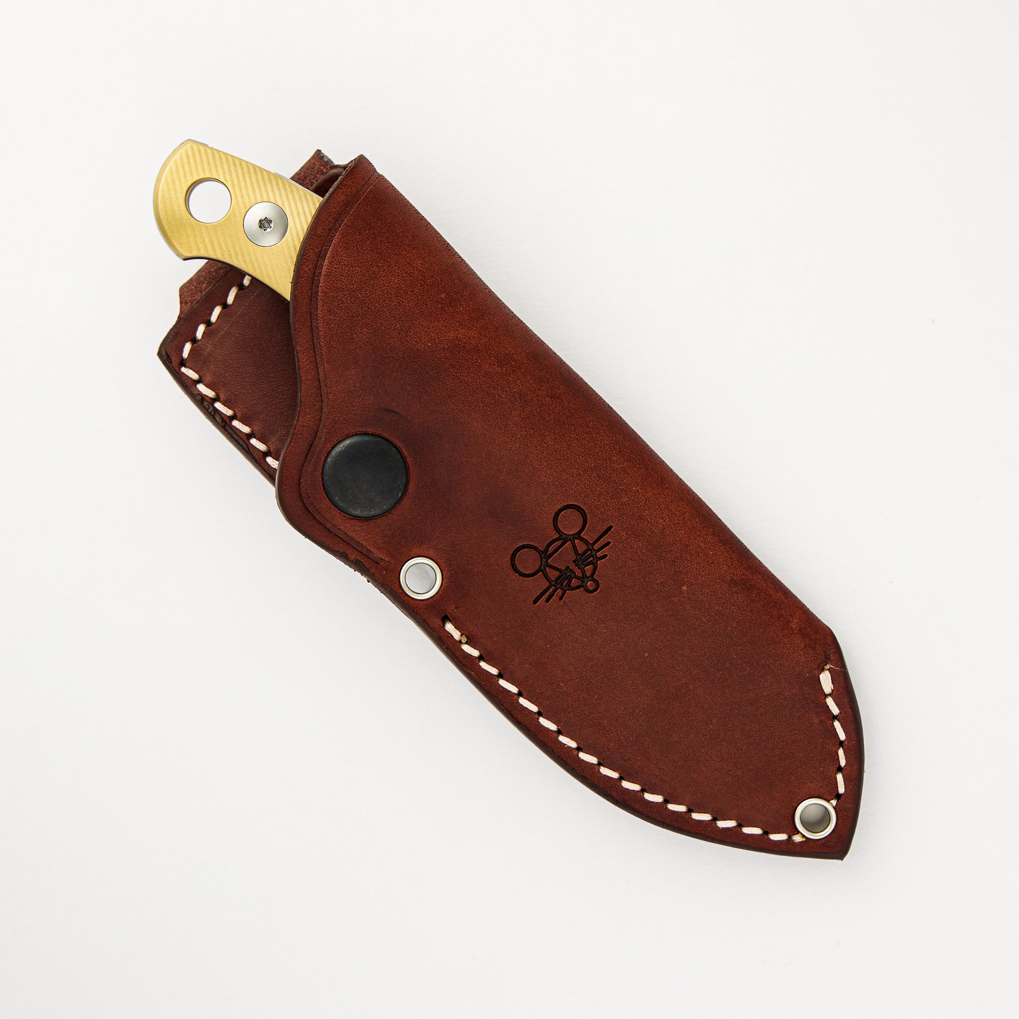 GiantMouse - GMF1-XL - Fixed Blade - Brass