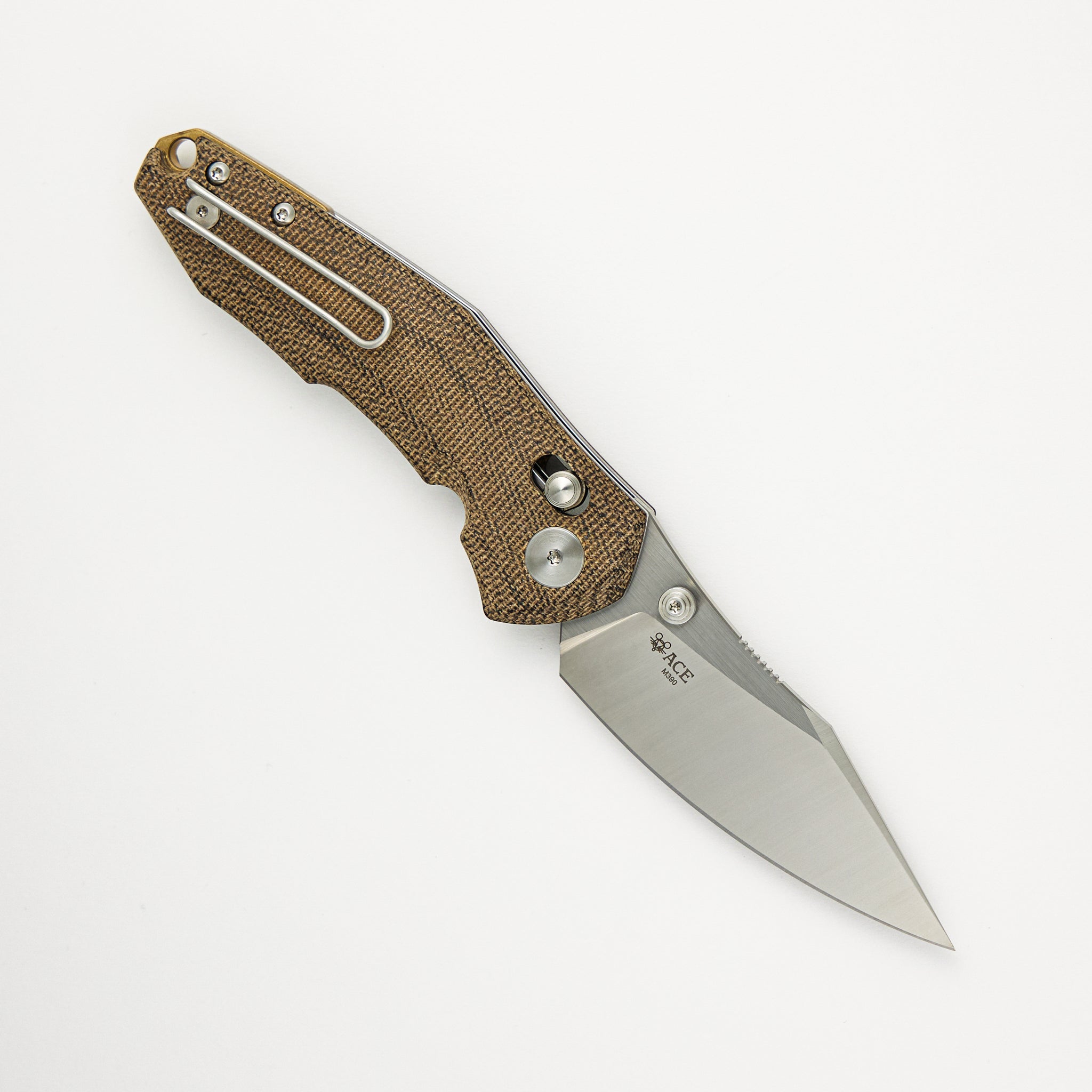 Nazca - Green Canvas Micarta