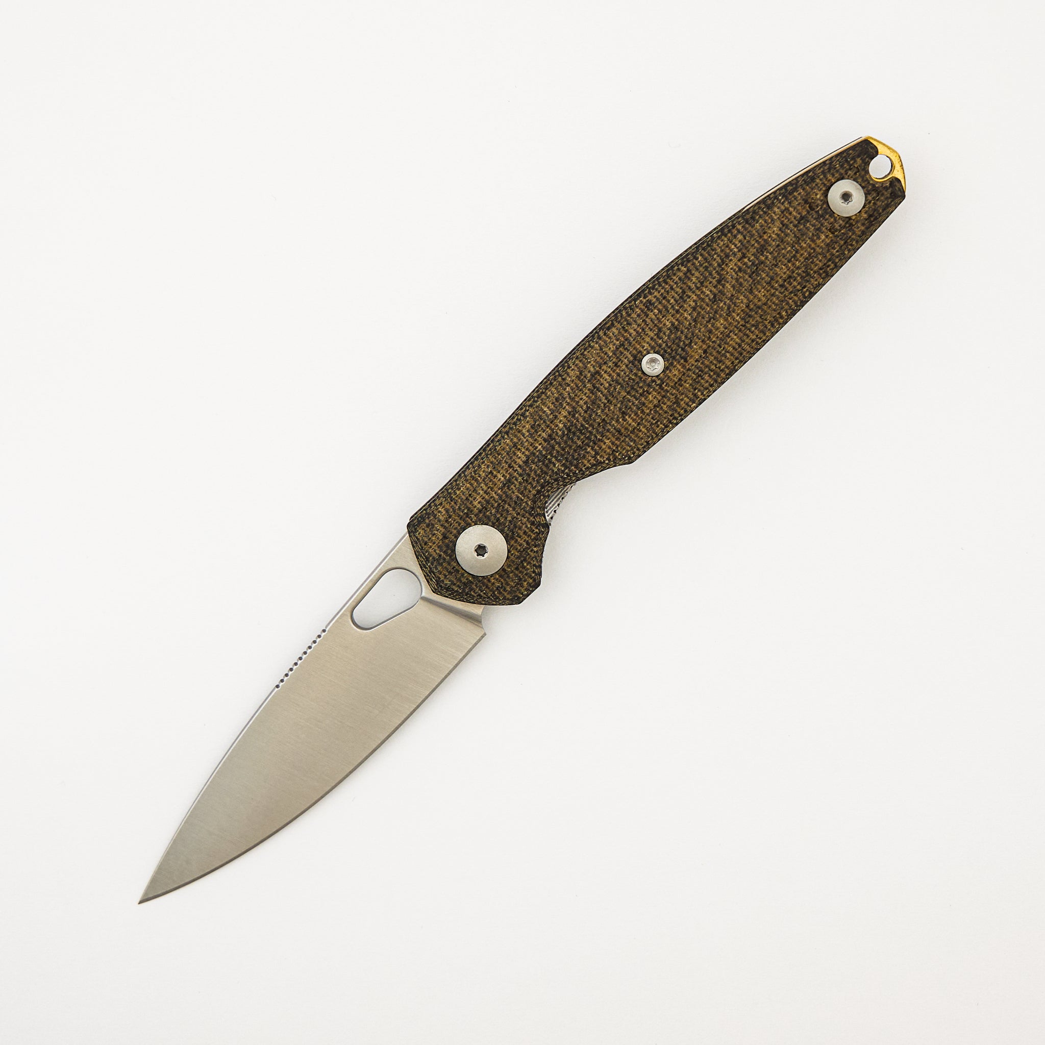 REO - Green Canvas Micarta