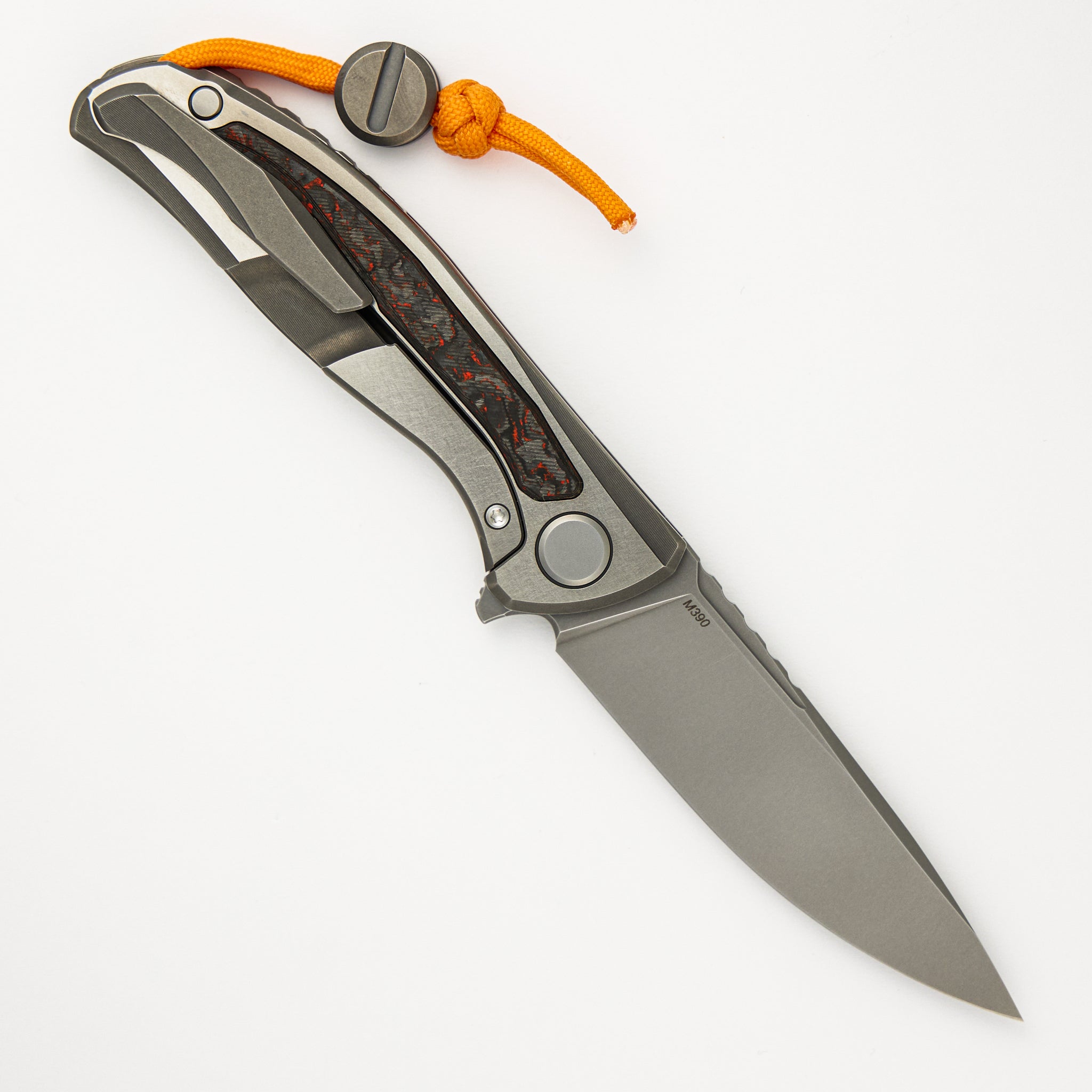 Shirogorov F95NL Gen. 5 Halloween Special Edition - M390 Blade - Halloween TechnoCarbo Inlays - MRBS