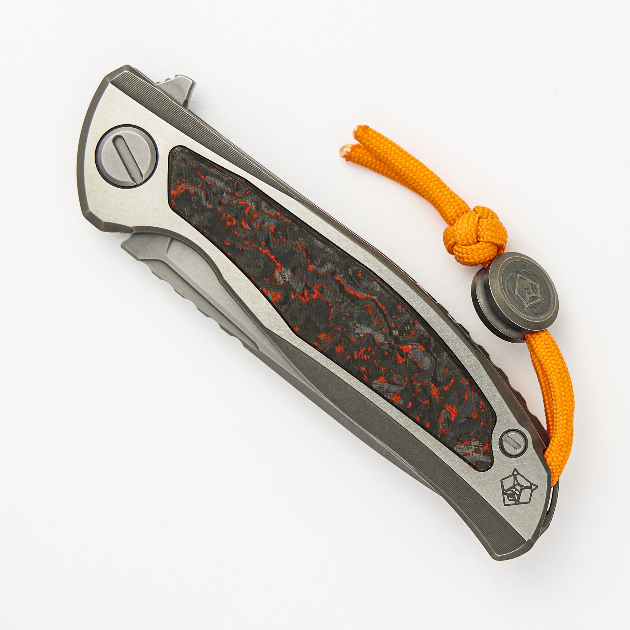 Shirogorov F95NL Gen. 5 Halloween Special Edition - M390 Blade - Halloween TechnoCarbo Inlays - MRBS