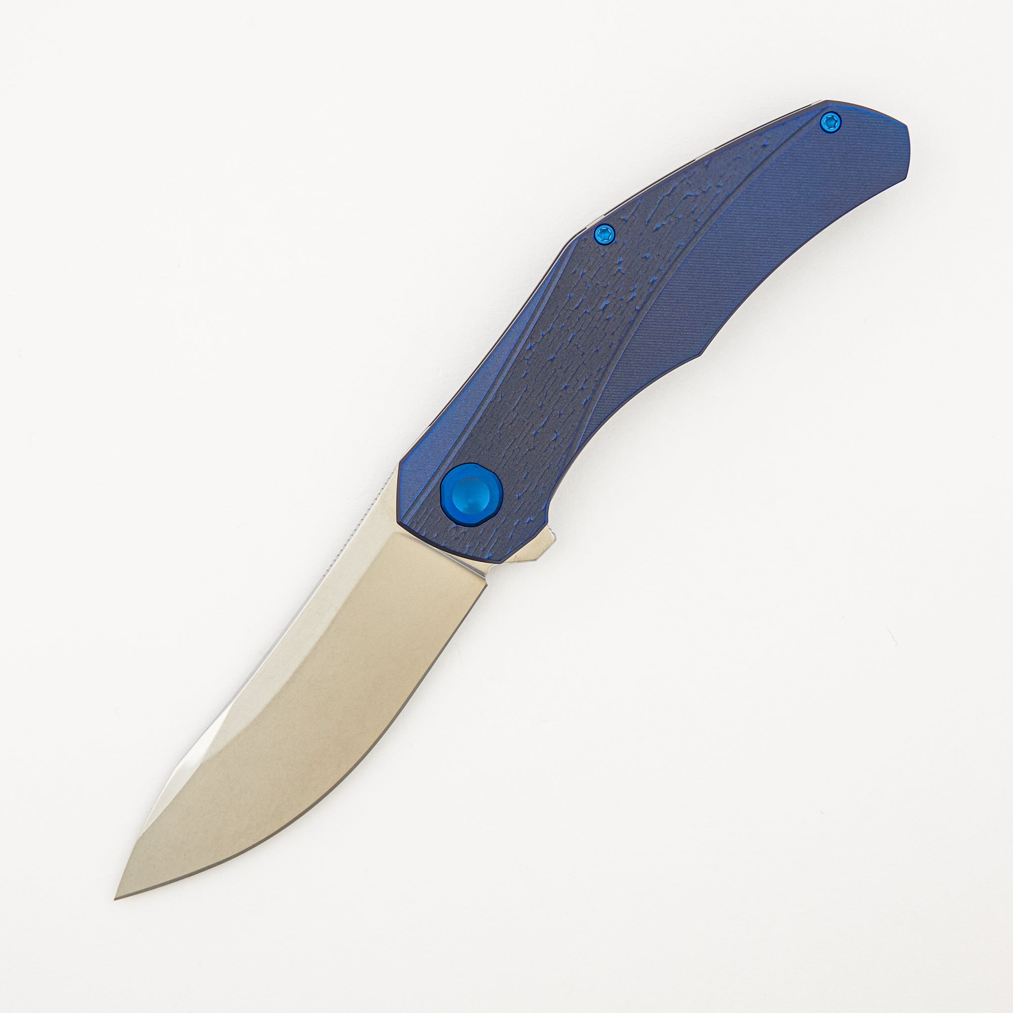 Renegade Liner Lock - Anodized Titanium Handle - Stonewashed M390 Blade