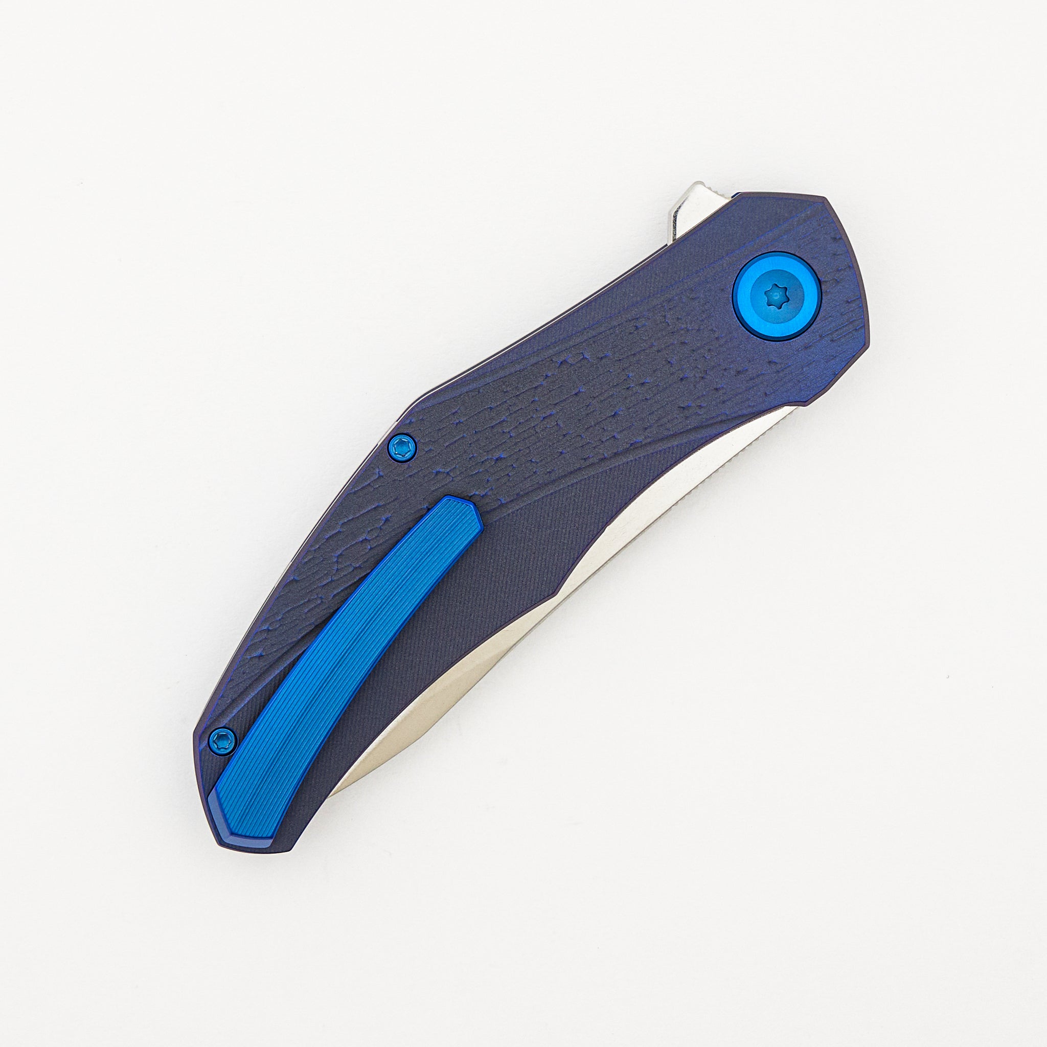 Renegade Liner Lock - Anodized Titanium Handle - Stonewashed M390 Blade