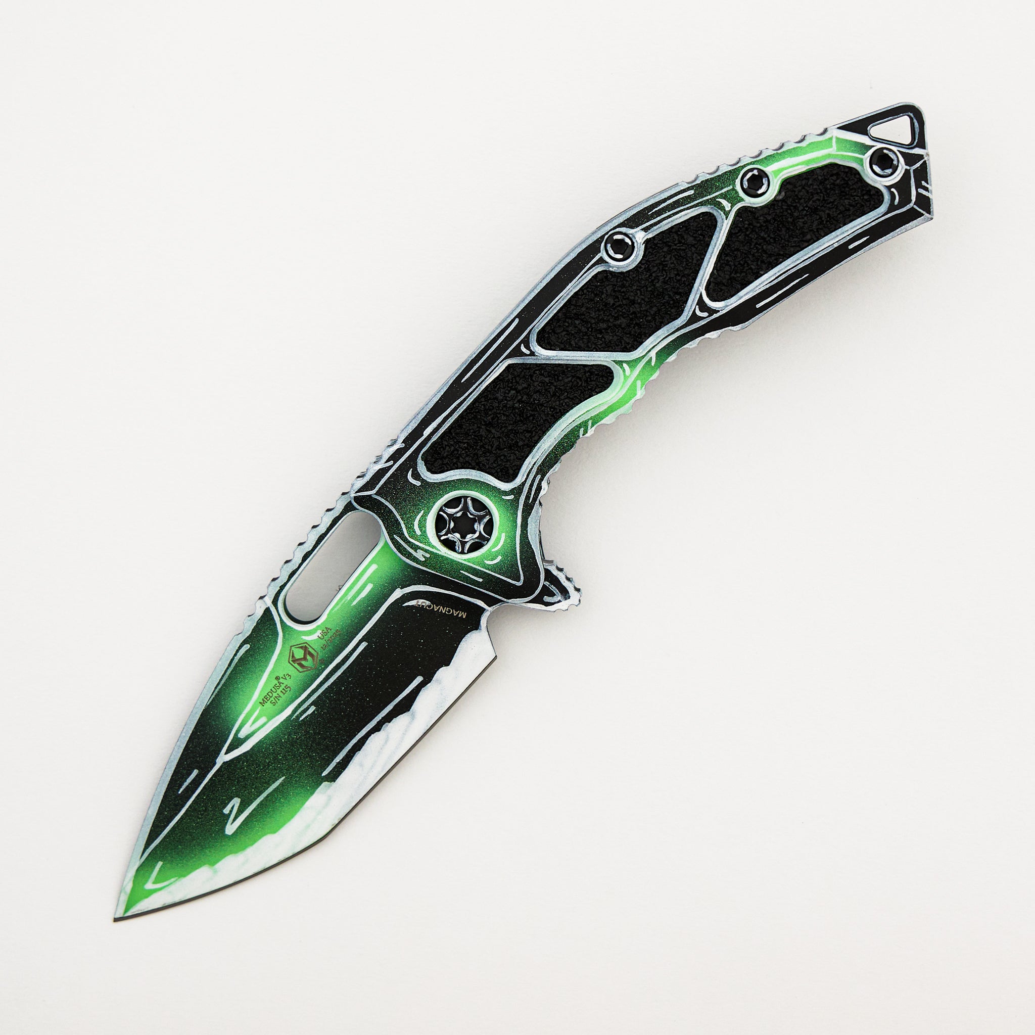 Medusa Manual - Tanto - Toxic Green - Negative CEL Shading - H009-NCS-TX