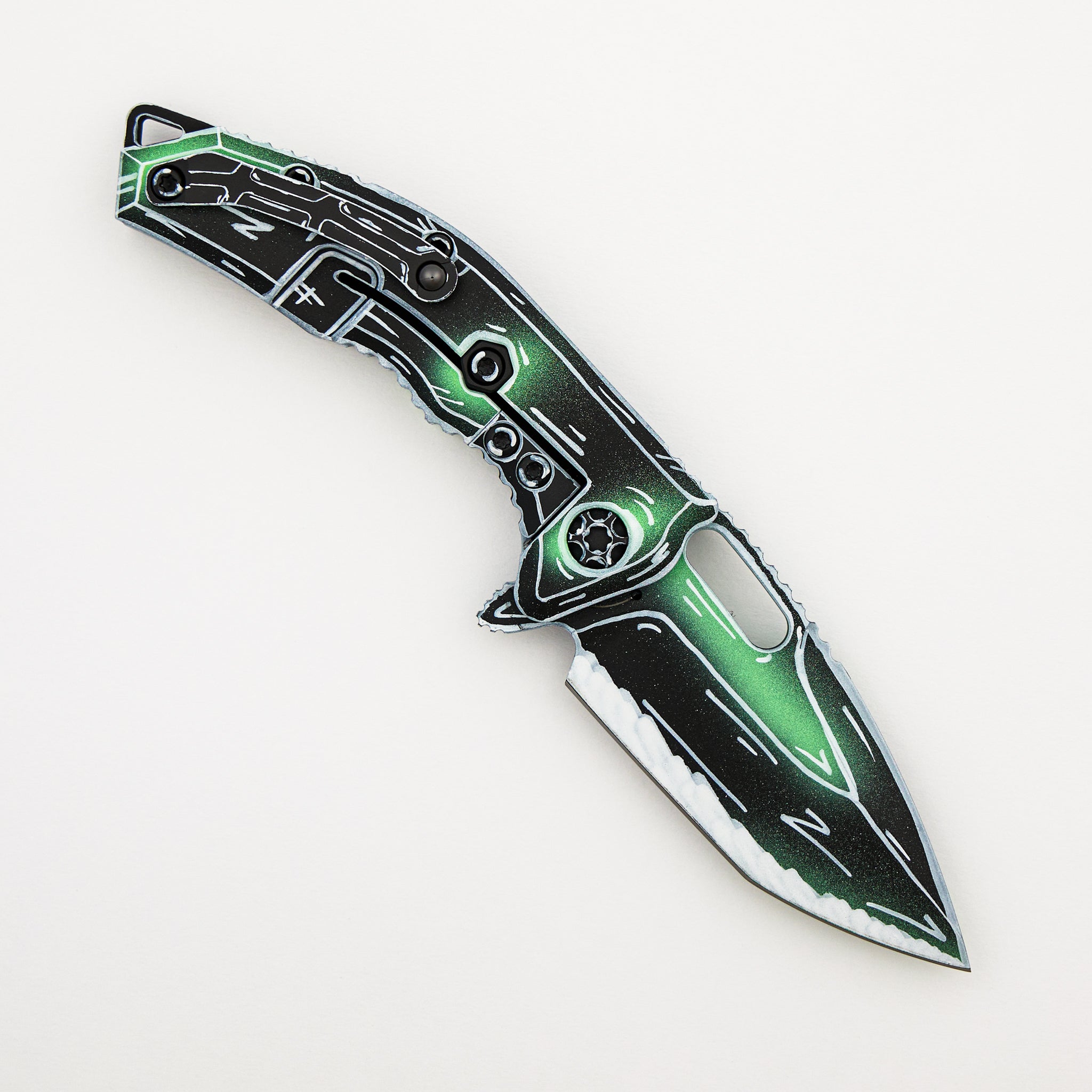 Medusa Manual - Tanto - Toxic Green - Negative CEL Shading - H009-NCS-TX