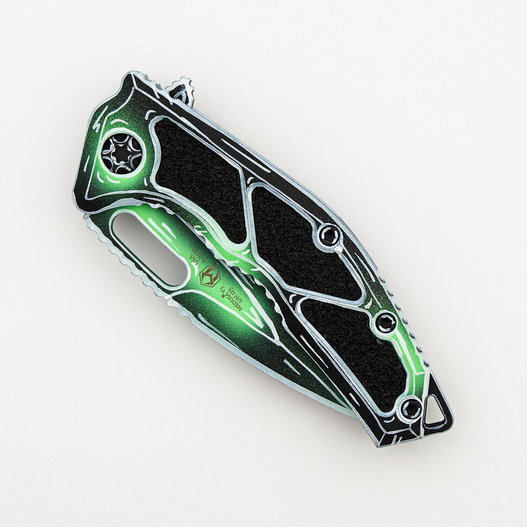 Medusa Manual - Tanto - Toxic Green - Negative CEL Shading - H009-NCS-TX