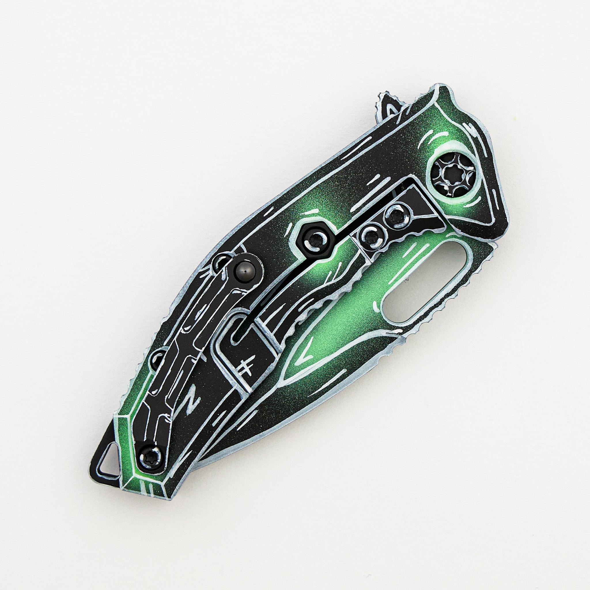 Medusa Manual - Tanto - Toxic Green - Negative CEL Shading - H009-NCS-TX