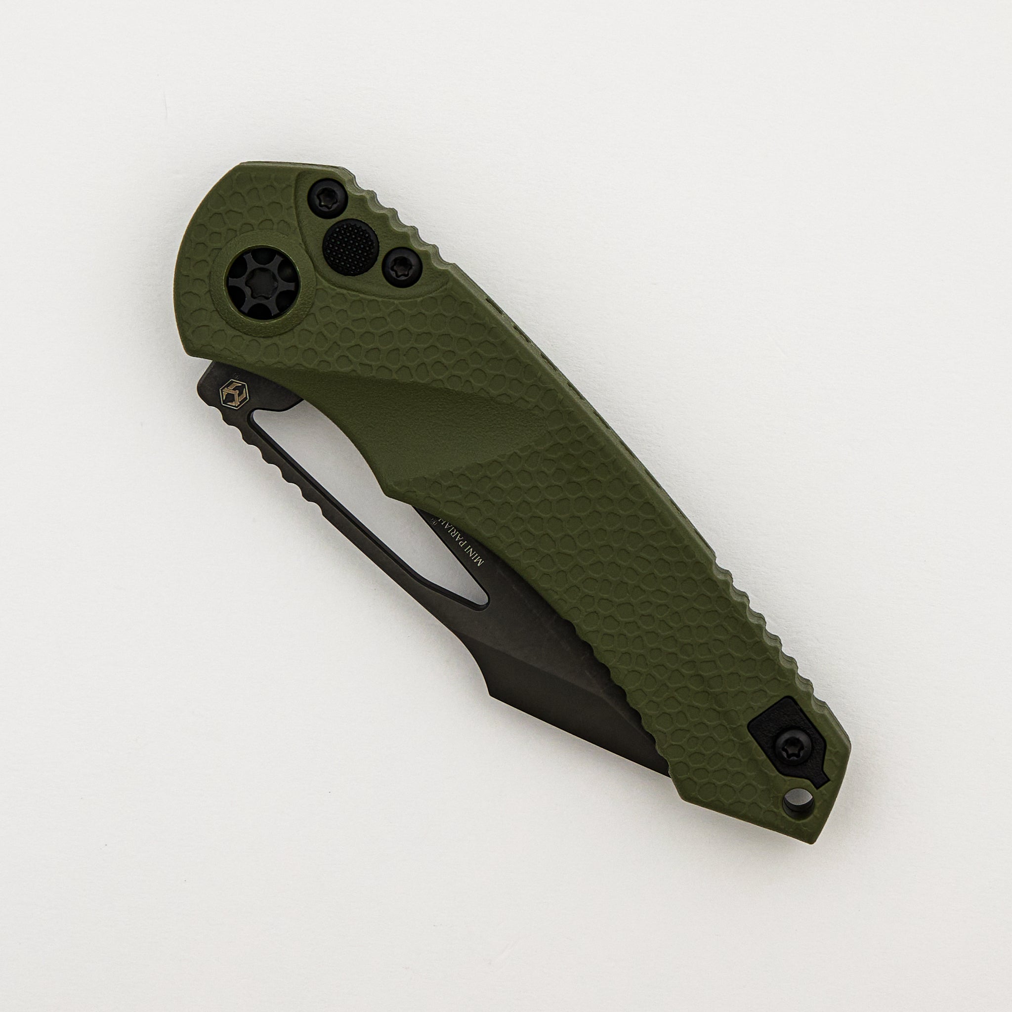 Mini Pariah Manual - Tanto DLC - OD Green Handle