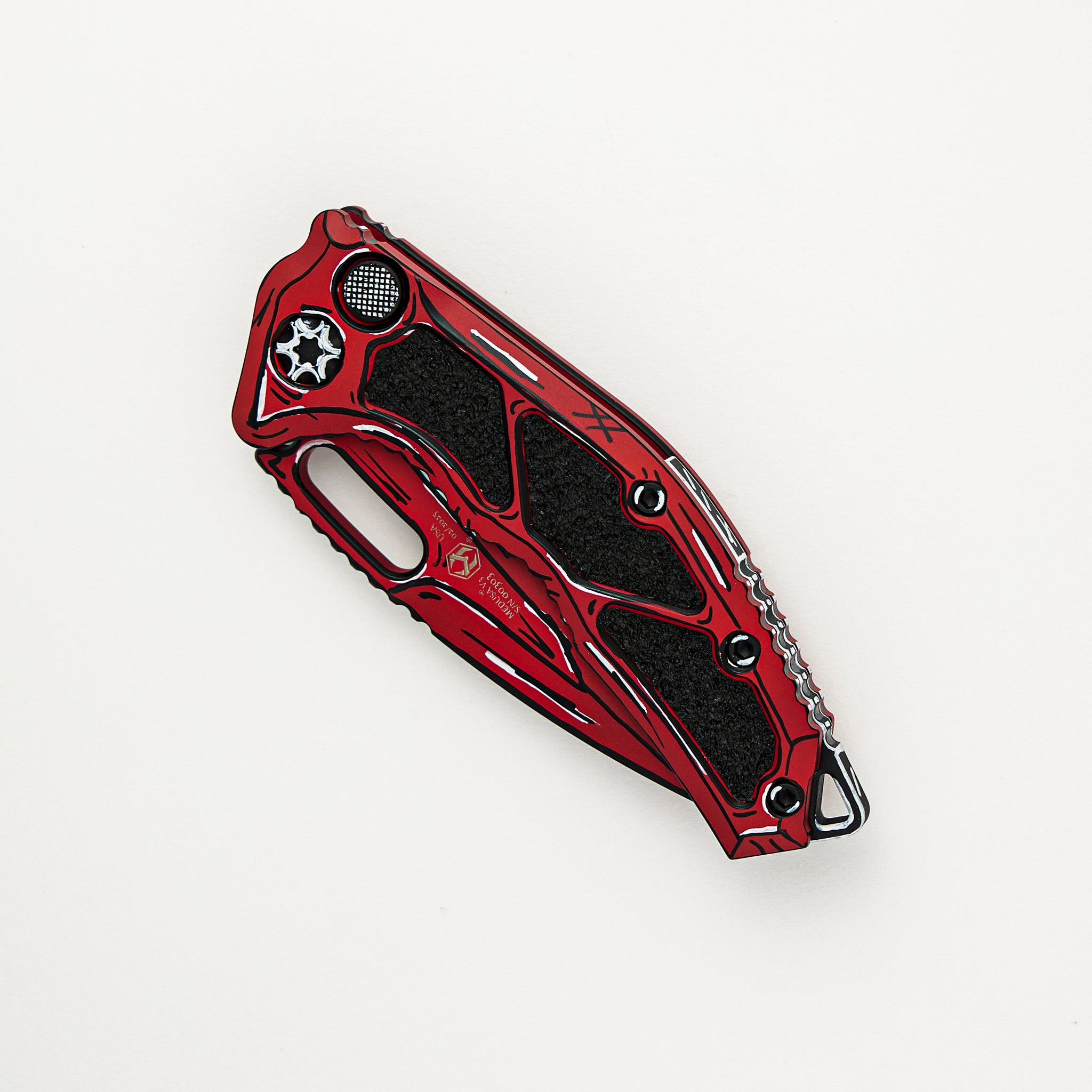 Heretic Medusa V3 Auto - Recurve Red CEL Shading