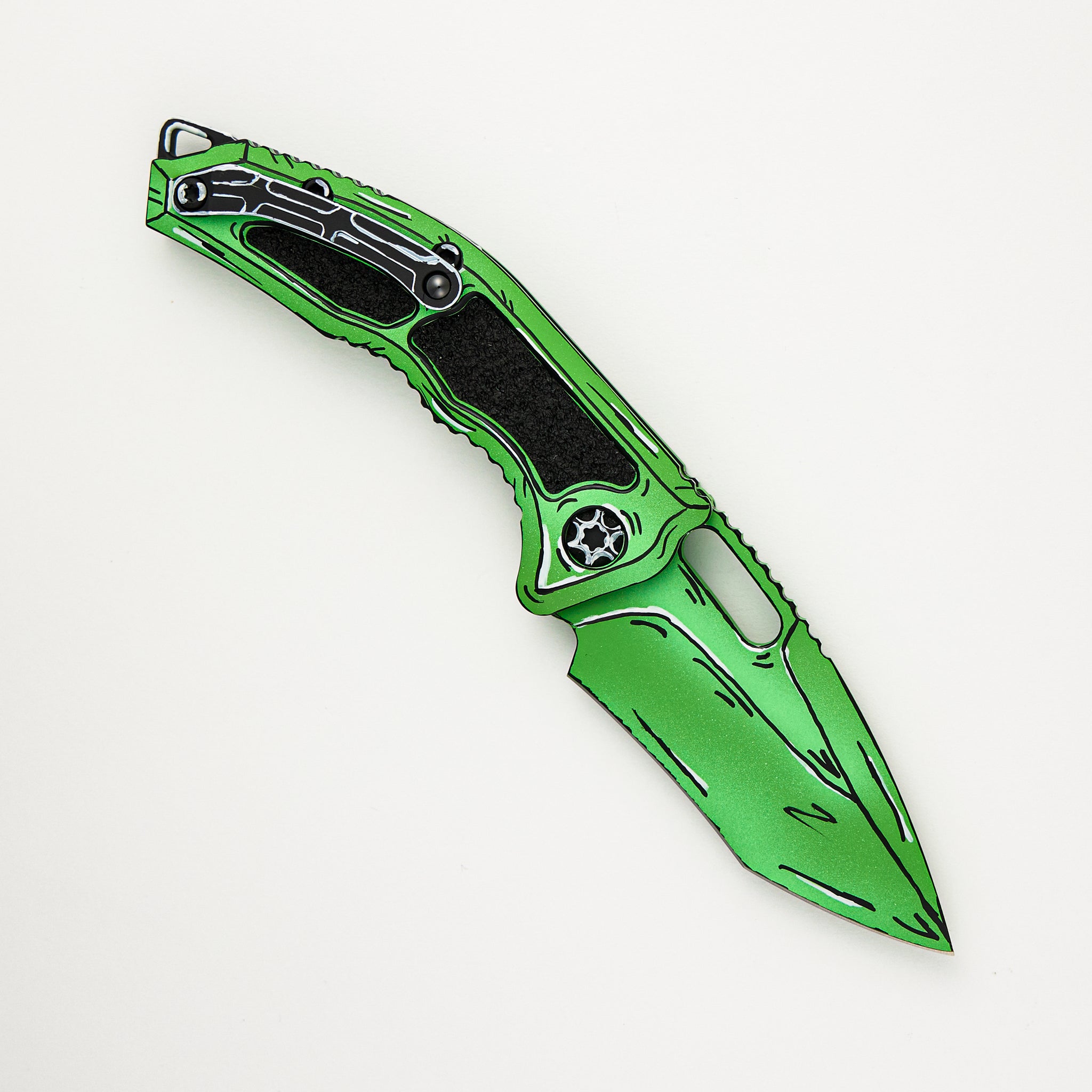 Medusa V3 Auto - Recurve Toxic Green CEL Shading