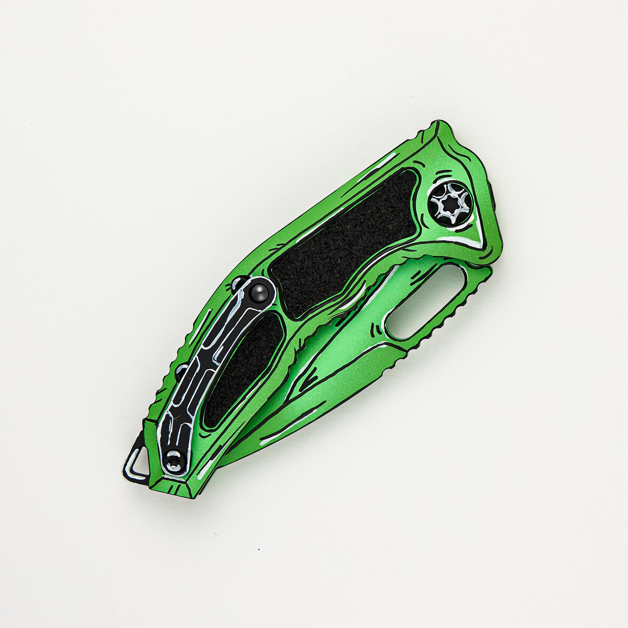 Heretic Medusa V3 Auto - Recurve Toxic Green CEL Shading