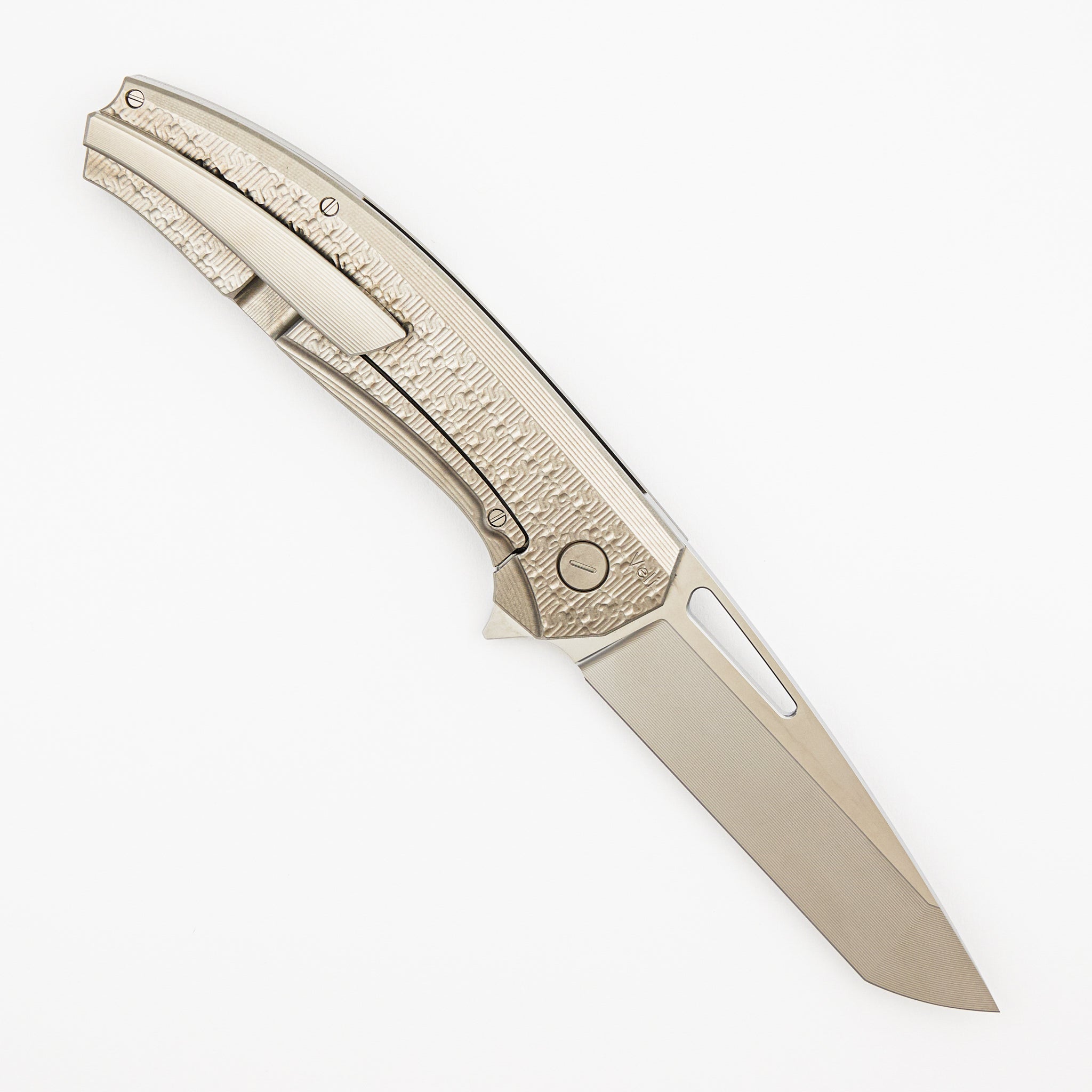 Veli - Titanium Handle W/ Fade Honeycomb - RWL-34 Blade