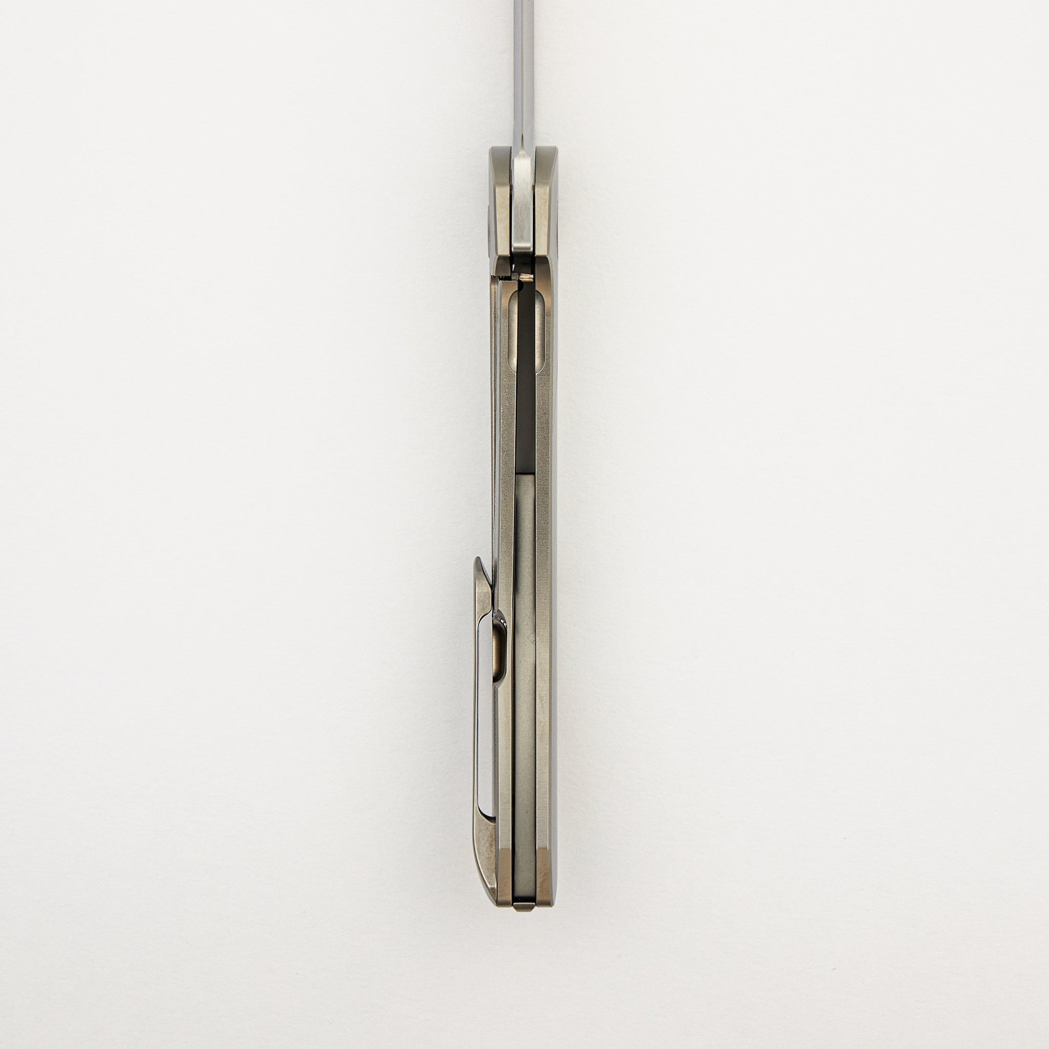 Model T Gen. 2 - Titanium Handle W/ Bolster Milling - RWL-34 Blade