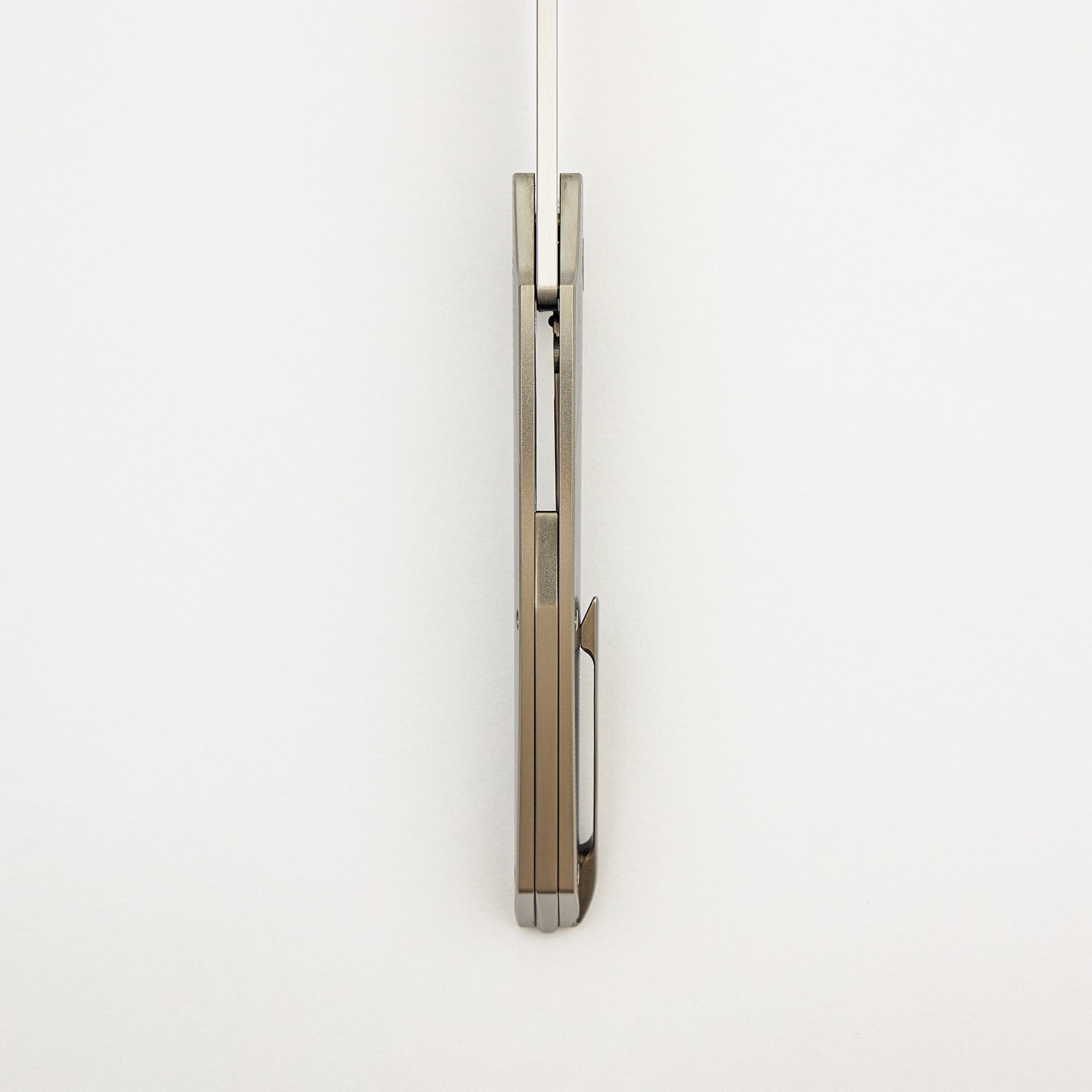 Model T Gen. 2 - Titanium Handle W/ Bolster Milling - RWL-34 Blade