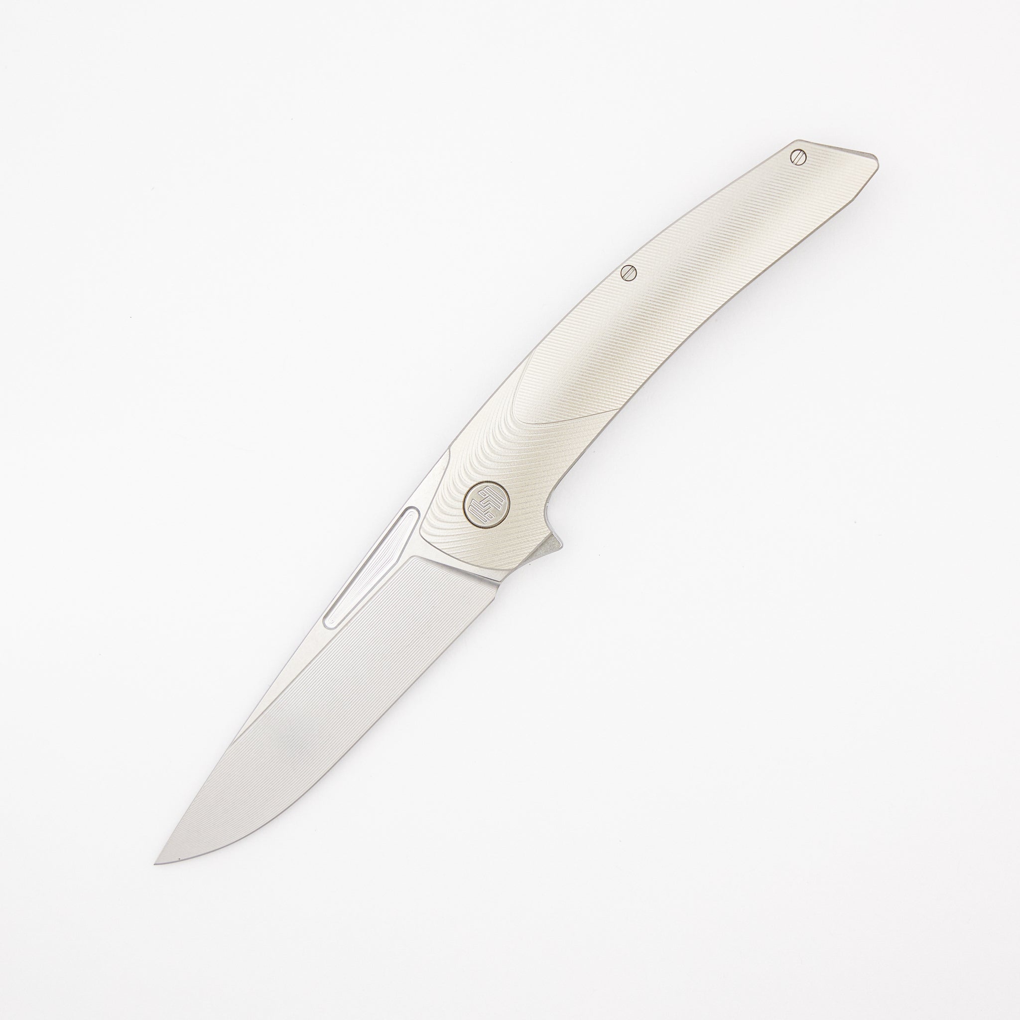F3 – ELMAX BLADE – EMERALD MICARTA HANDLE W/ ORANGE G10 ACCENTS – MRBS