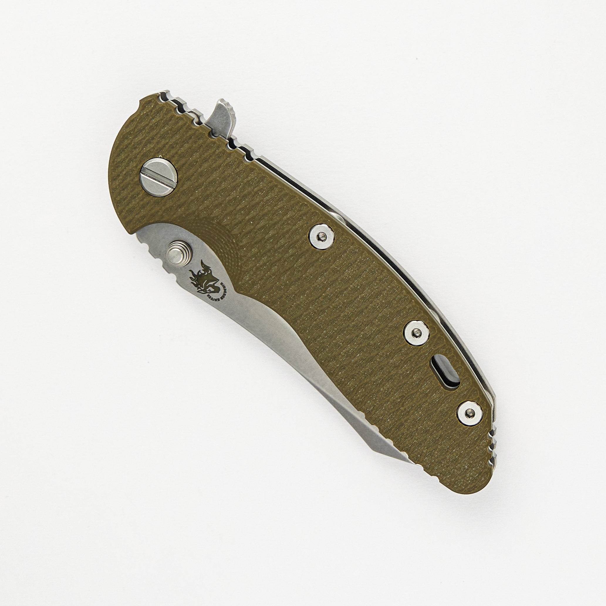 XM-18 3.5″ – Skinner S45VN – Tri-Way – Stonewash – OD Green G10