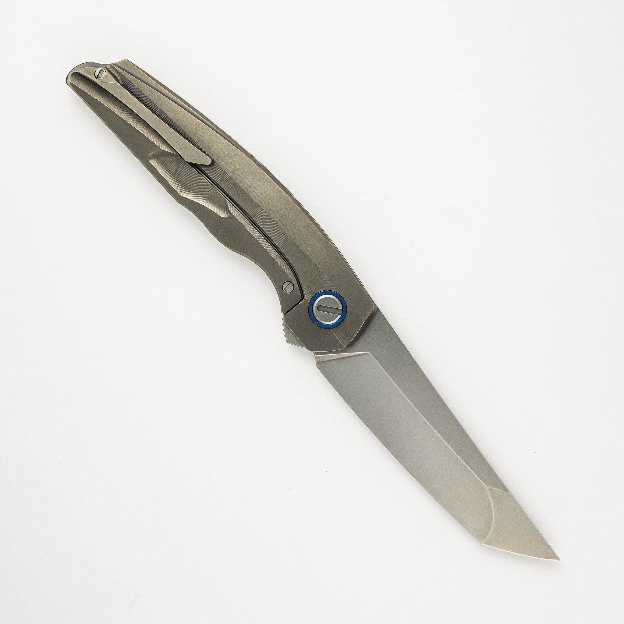 Russian Flipping Tanto - Titanium Handle - M390 Blade - RBS "Limited Edition" (Brad Southard Design)