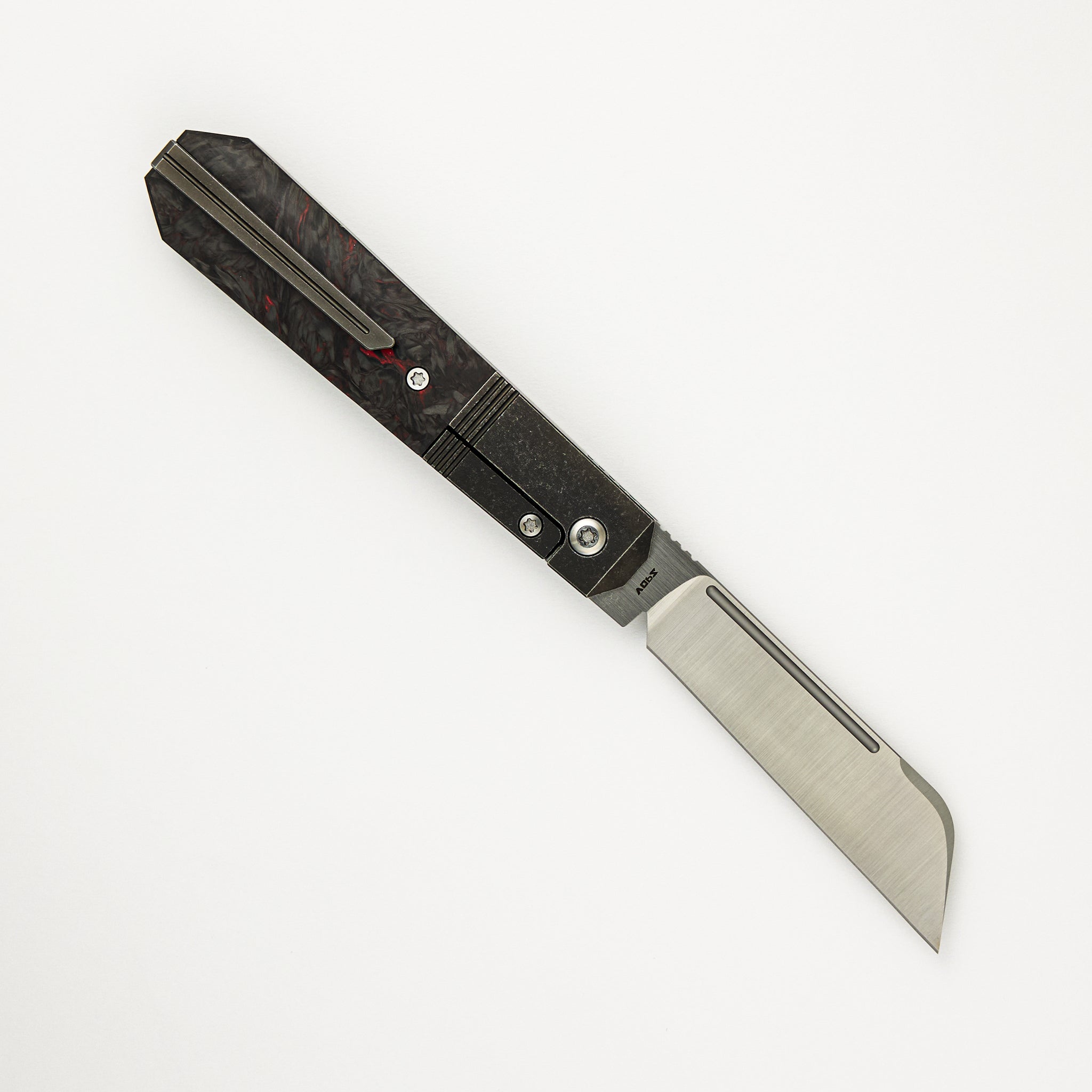 Jack Wolf Knives After Hours Jack - Fat Carbon Dark Matter Red