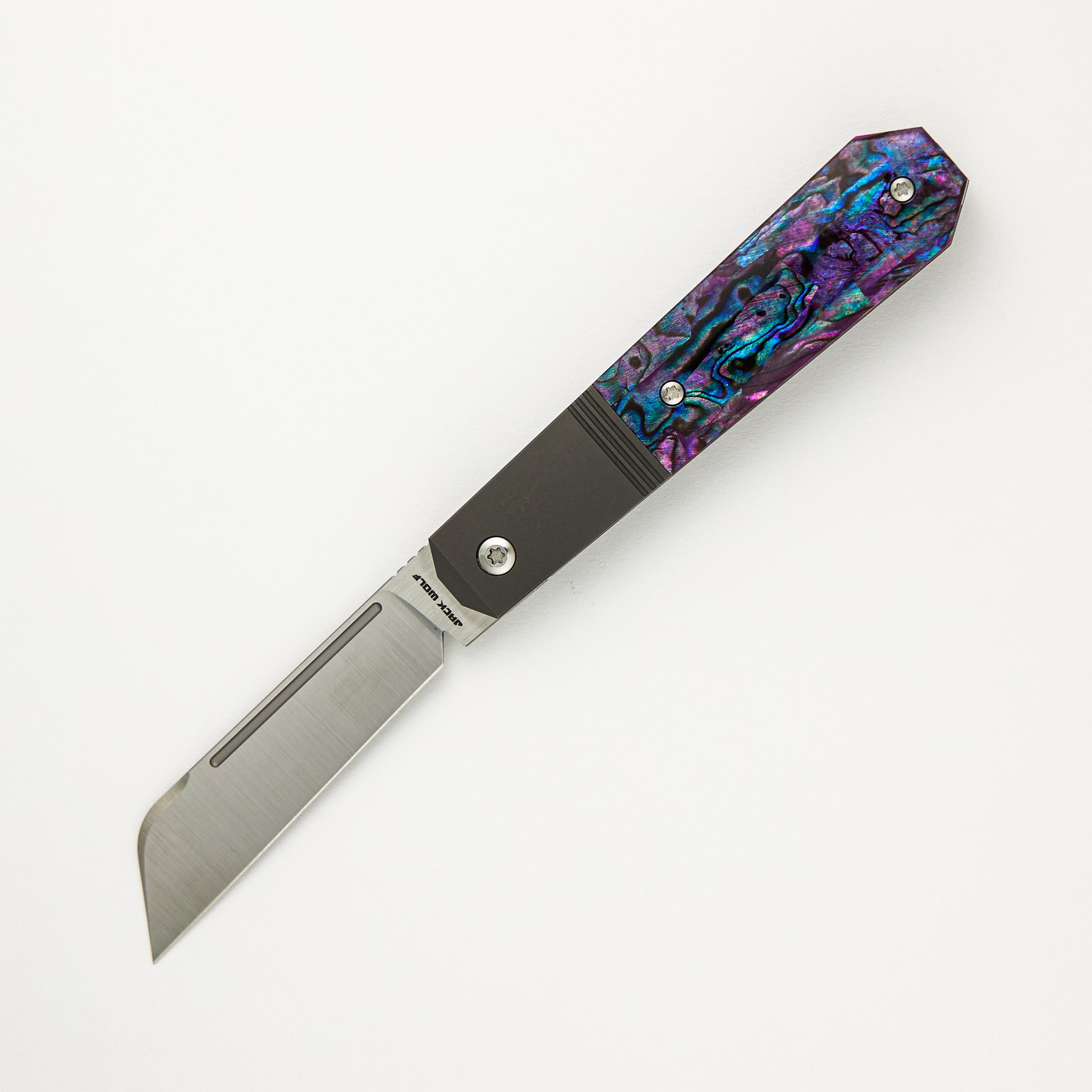 Jack Wolf Knives After Hours Jack - Purple Abalone