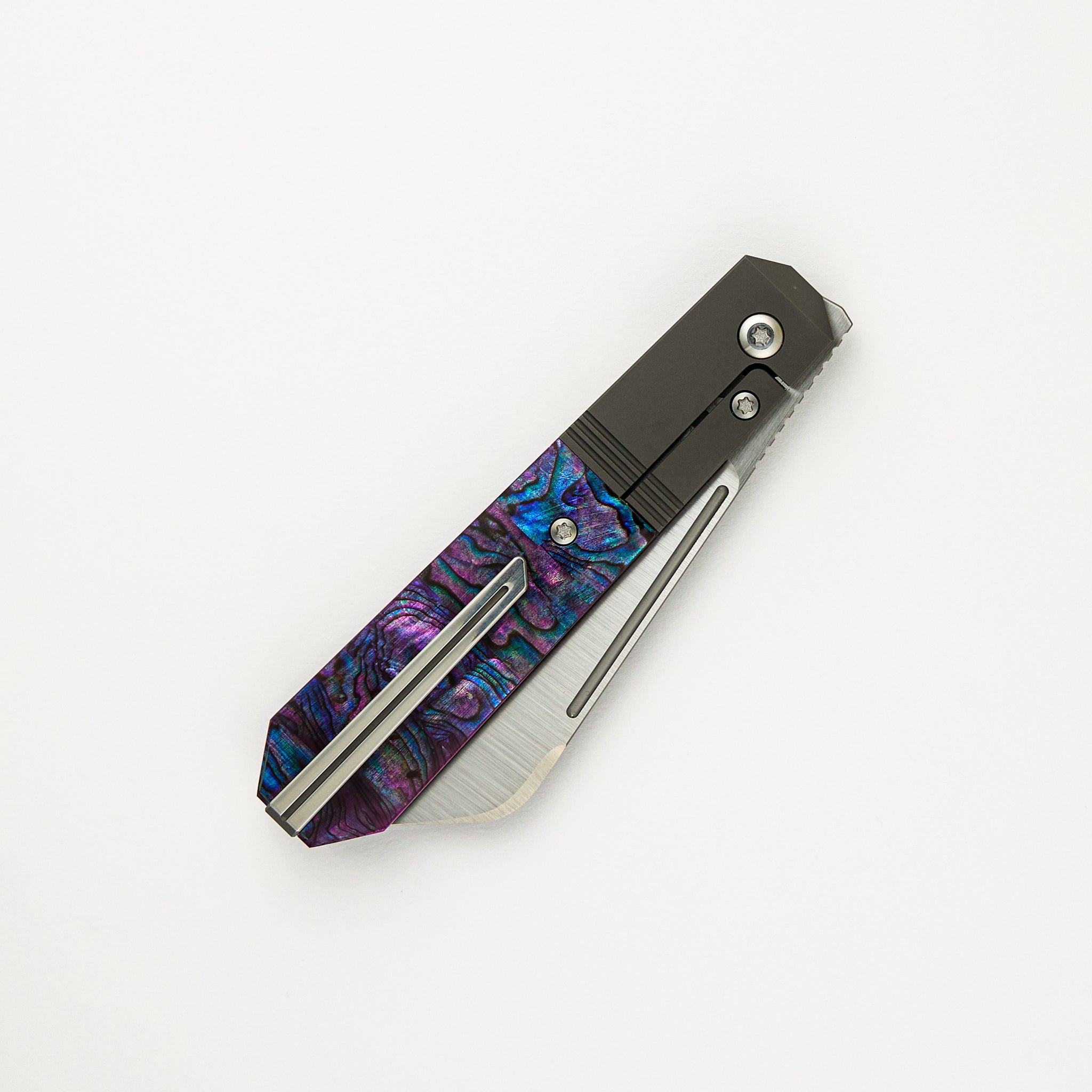 Jack Wolf Knives After Hours Jack - Purple Abalone