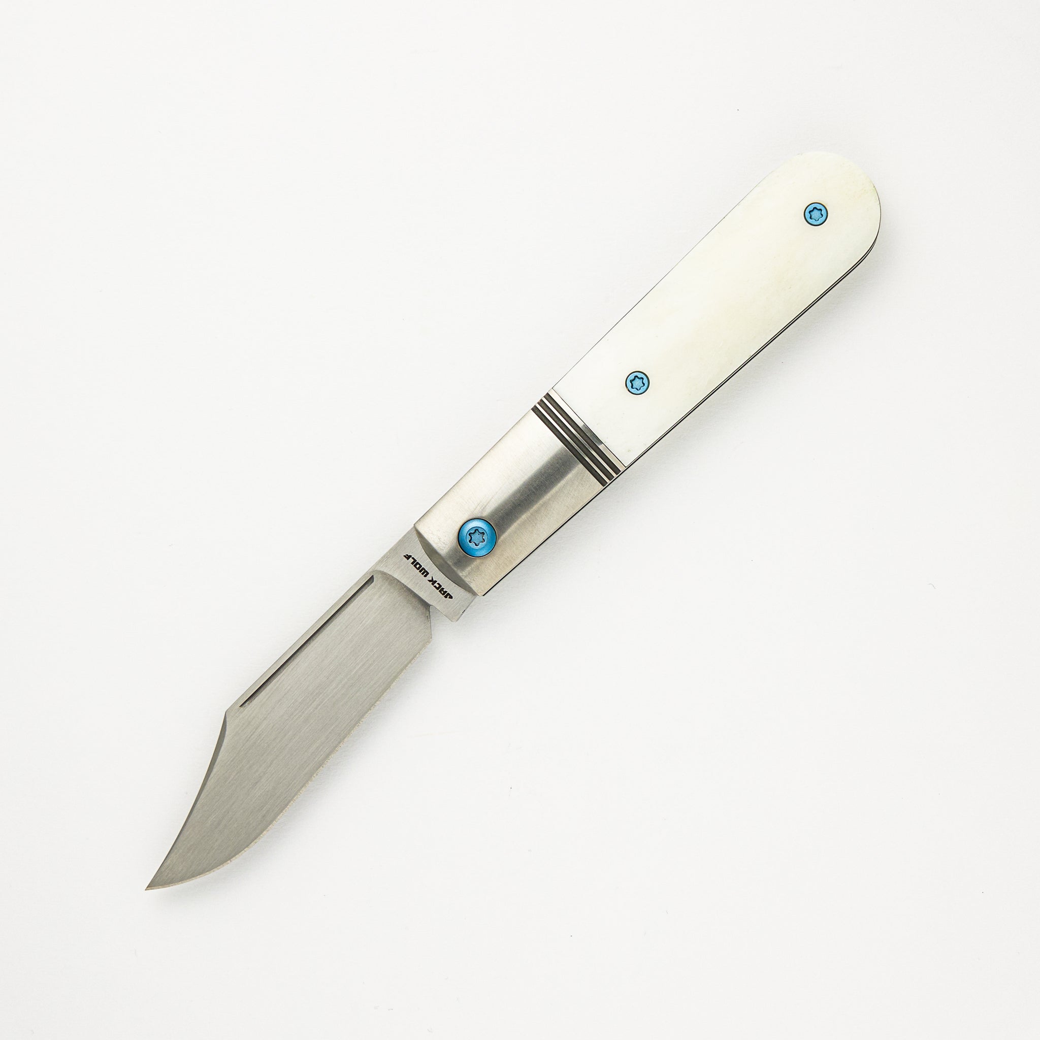 Jack Wolf Knives Big Bro Jack - Smooth White Bone