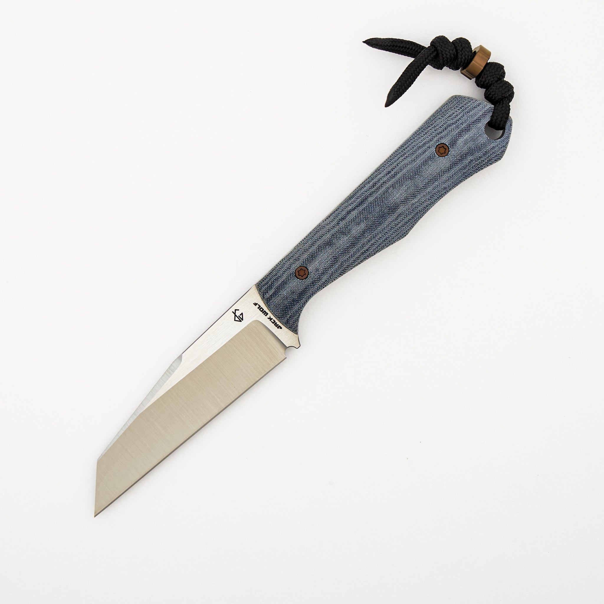 Collusion - Blue Linen Micarta - S90V Blade
