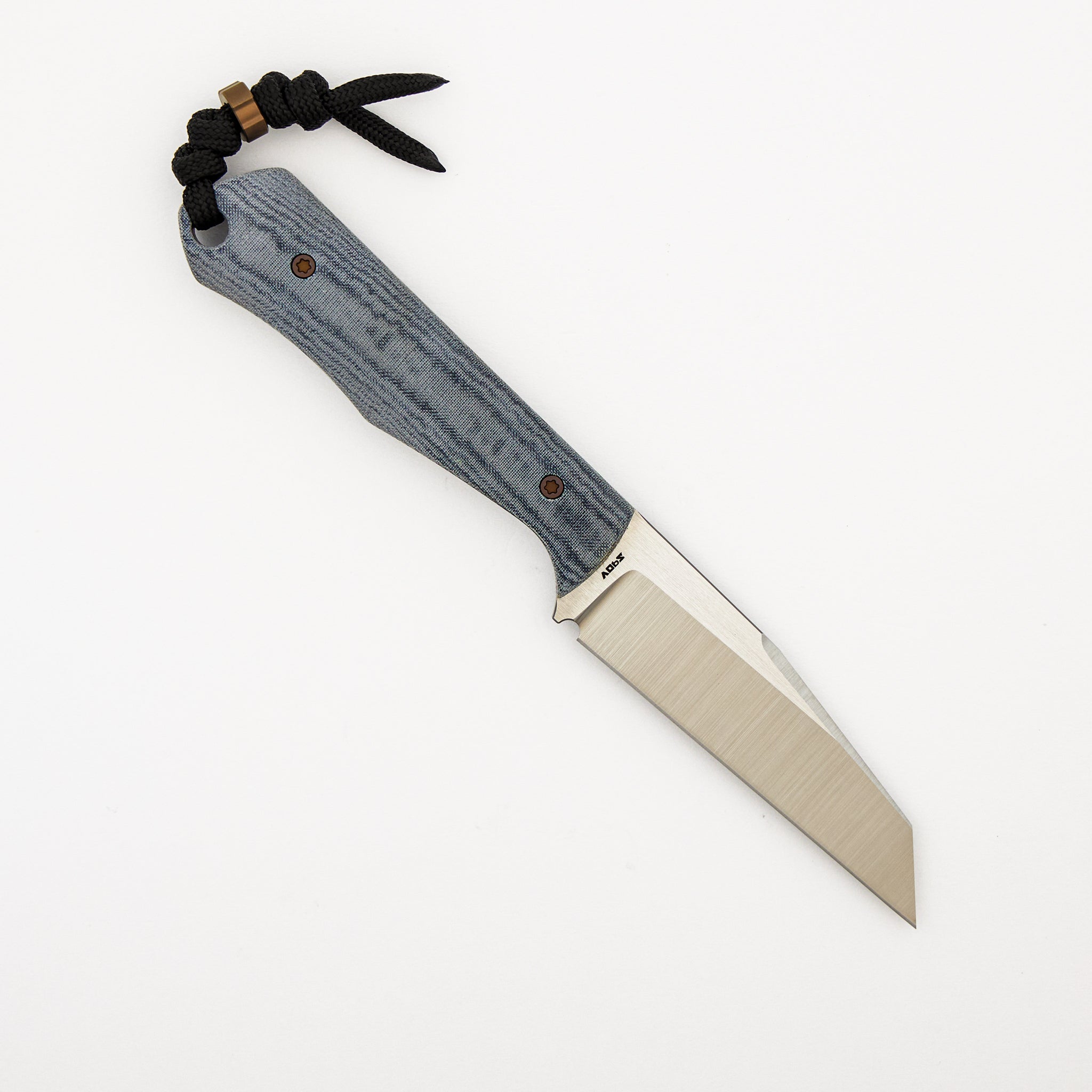 Collusion - Blue Linen Micarta - S90V Blade