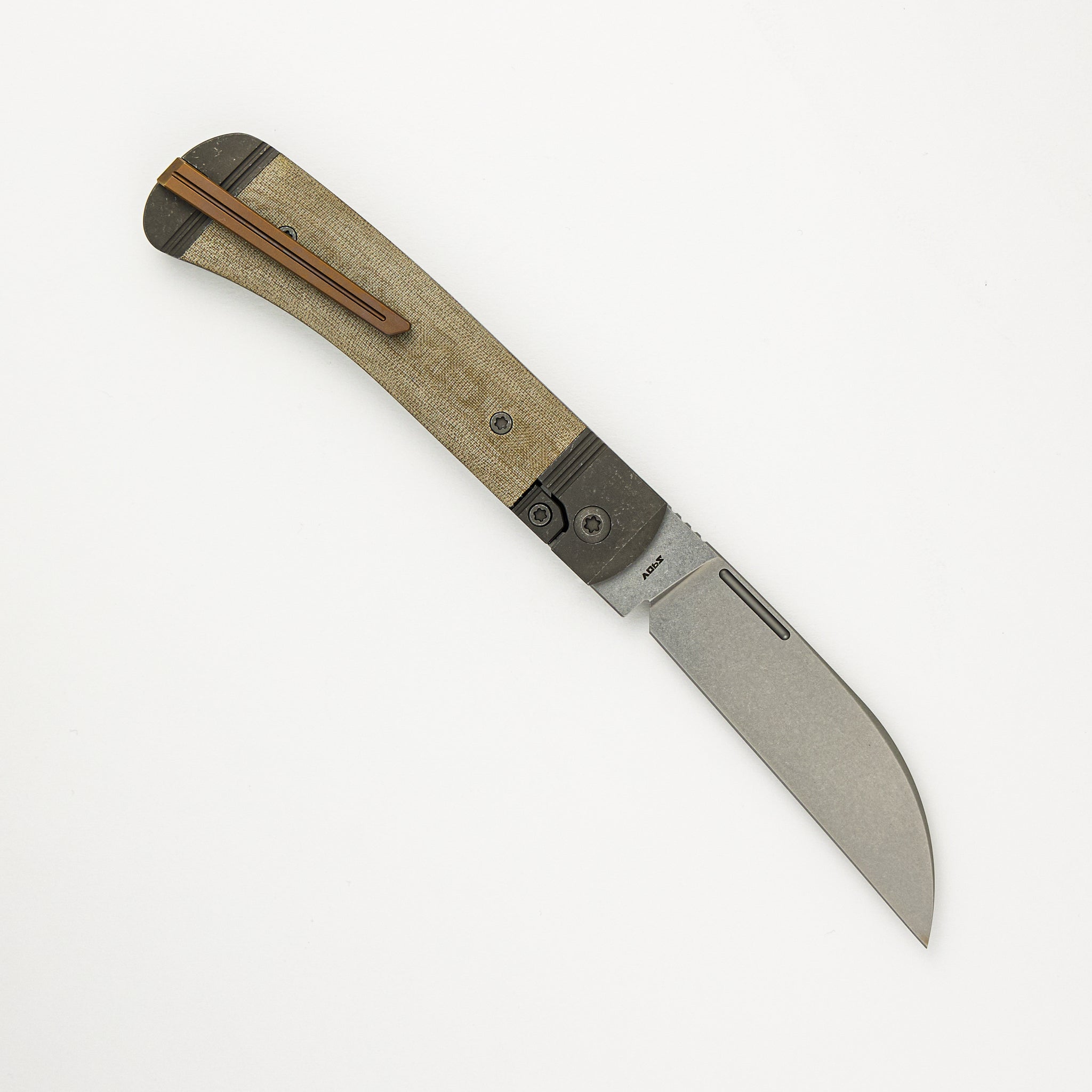 Diamondback Jack - Green Linen Micarta