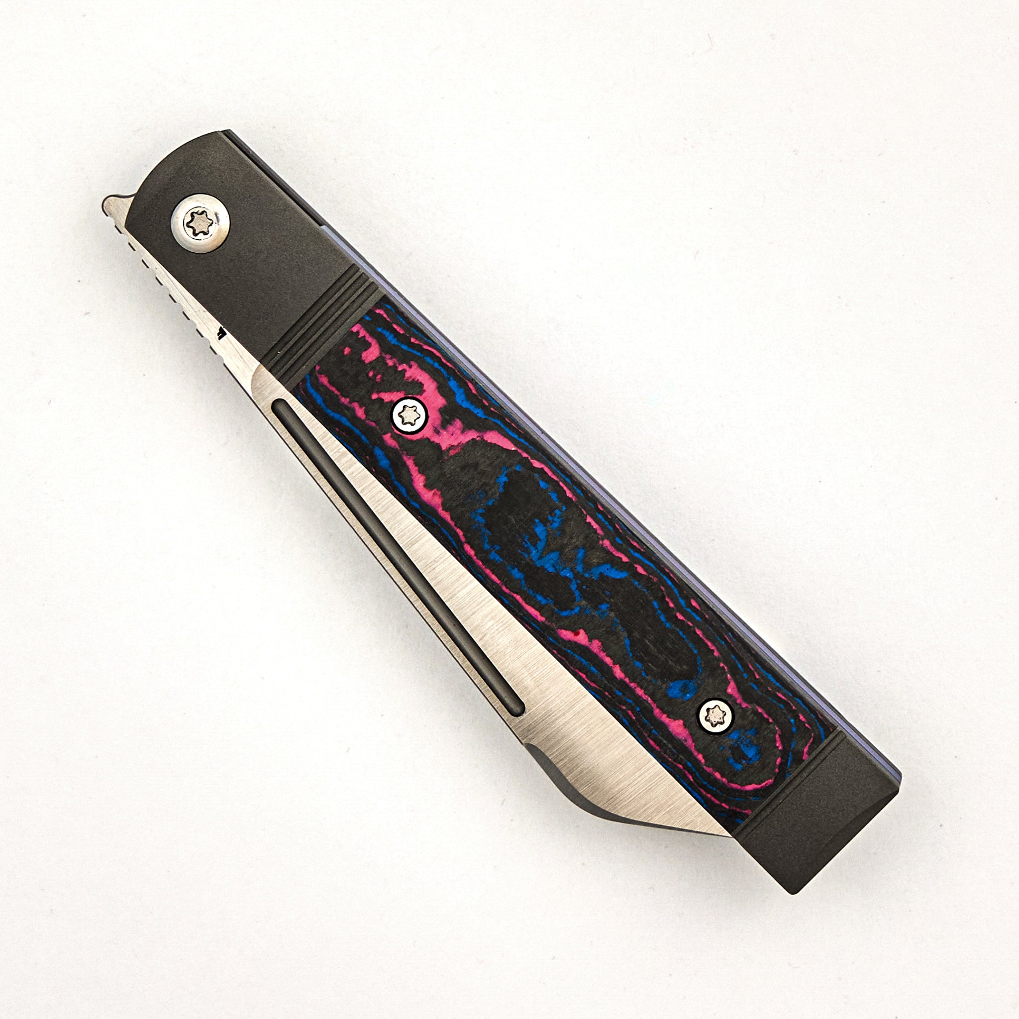 Feelbetter Jack - CamoCarbon Miami - Belt Satin S90V Blade