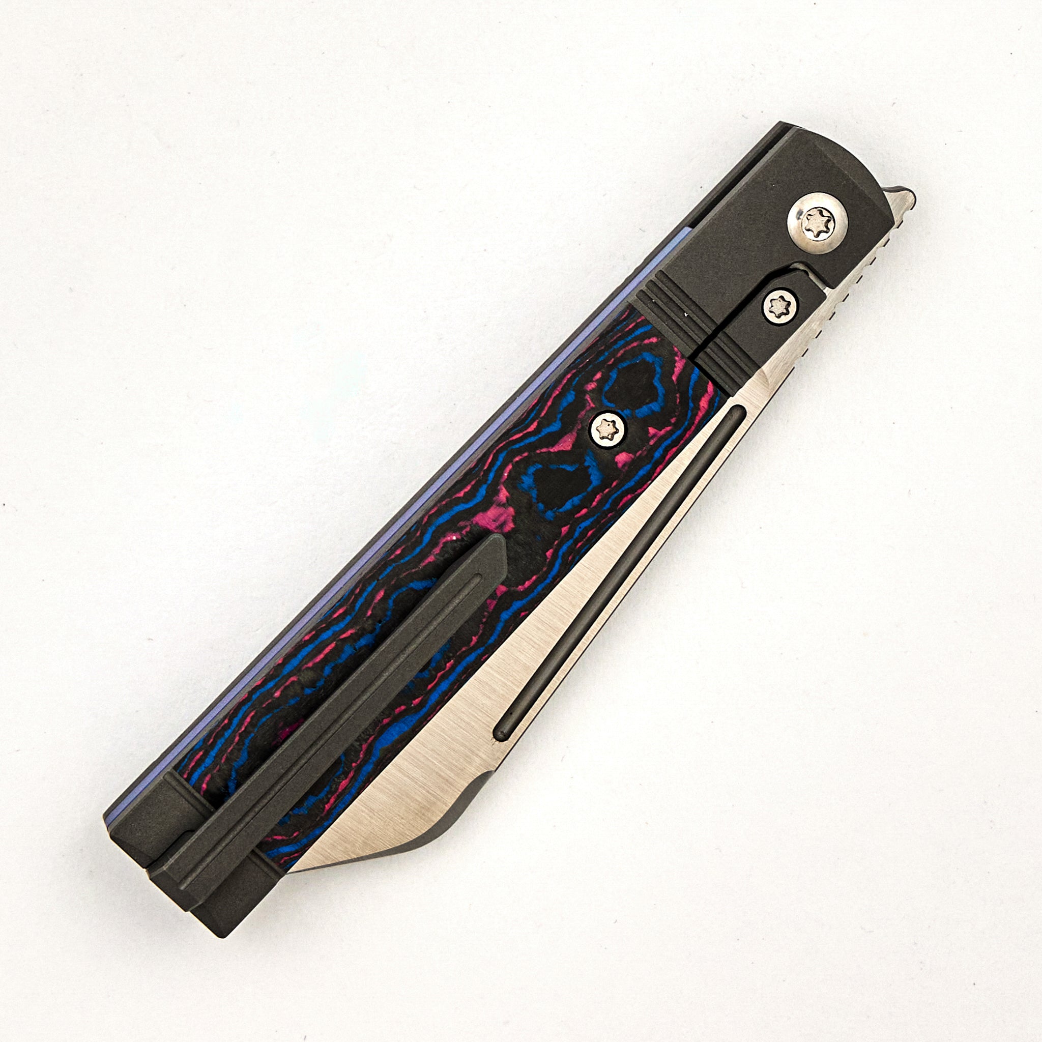 Feelbetter Jack - CamoCarbon Miami - Belt Satin S90V Blade