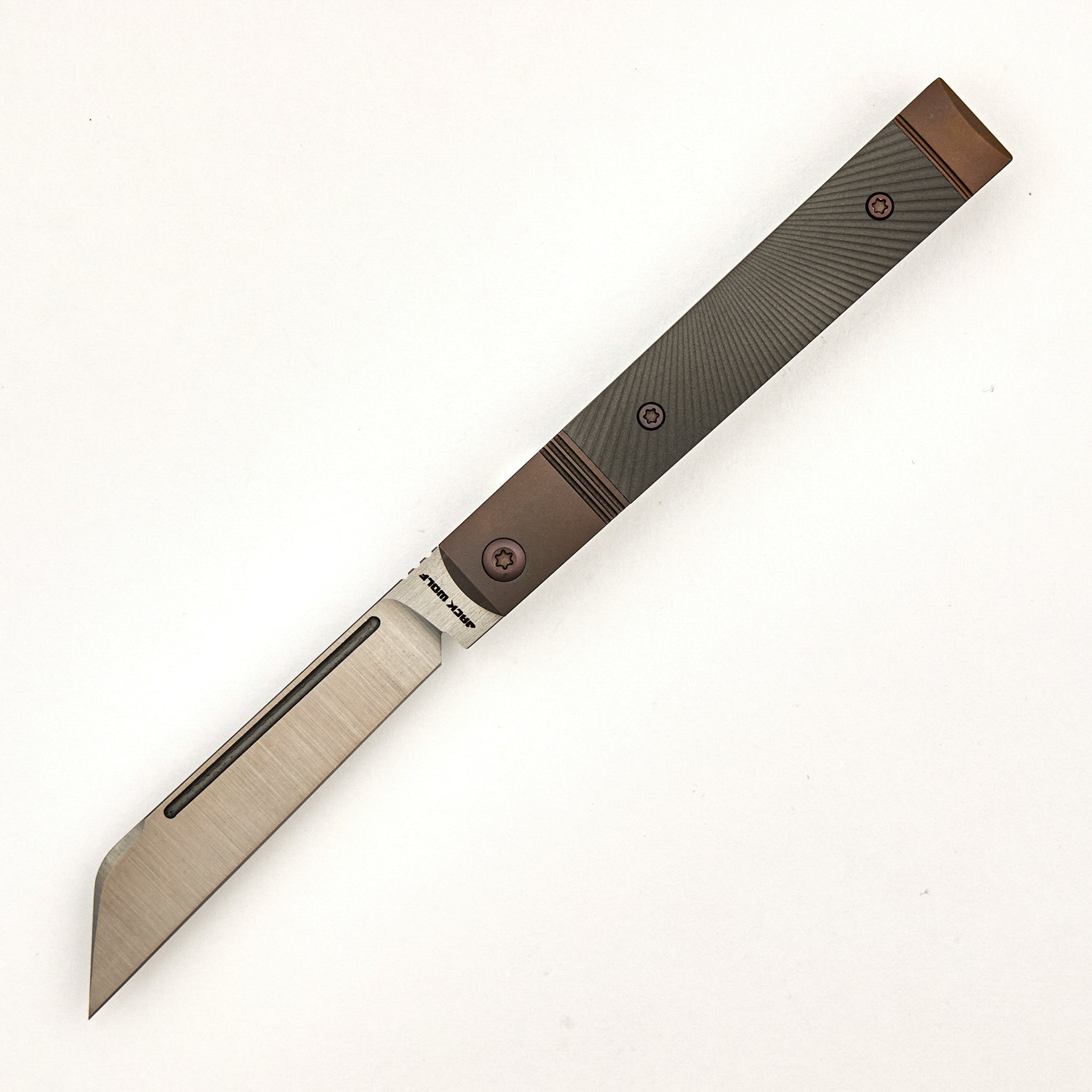 Feelbetter Jack - Titanium Starburst - Belt Satin S90V Blade