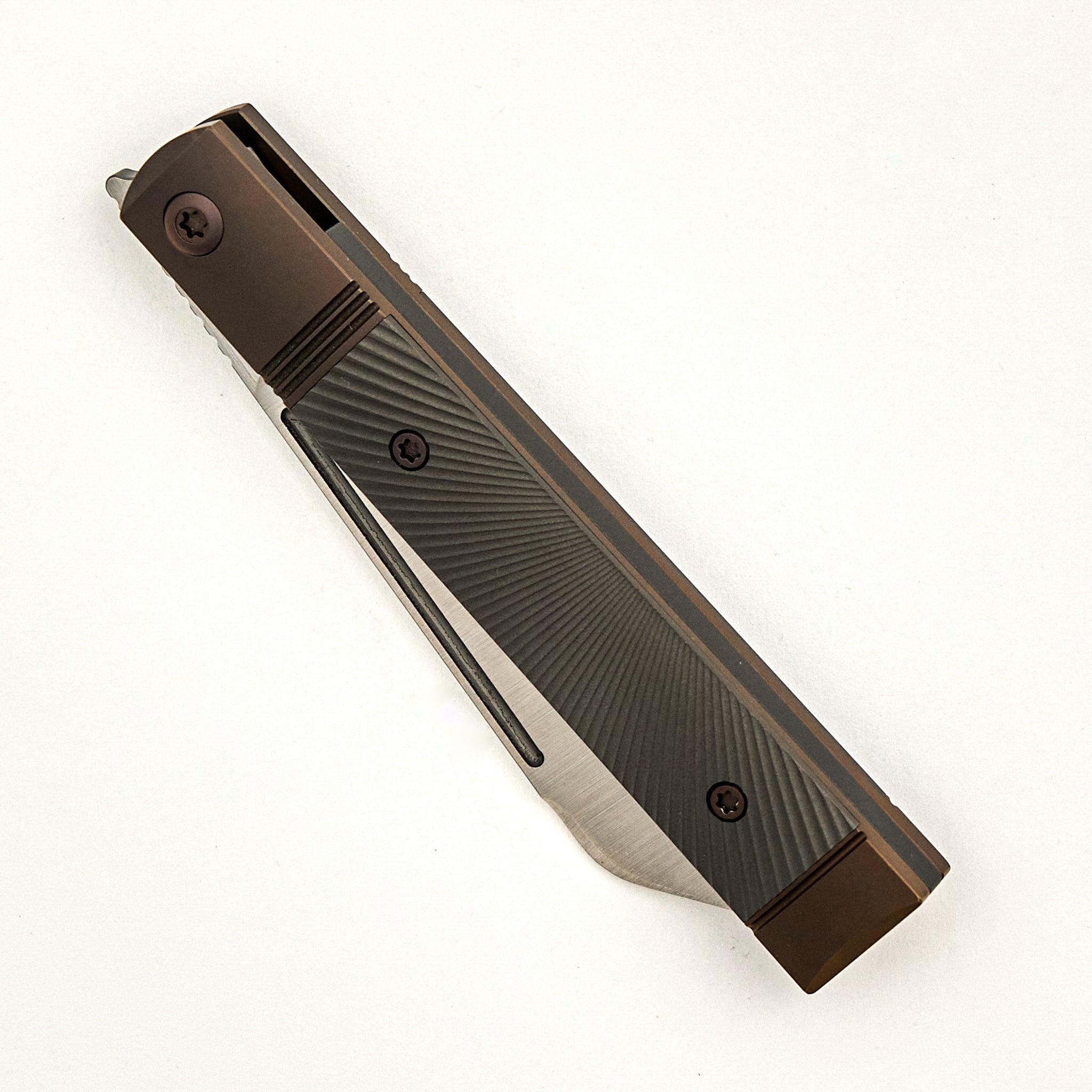 Feelbetter Jack - Titanium Starburst - Belt Satin S90V Blade