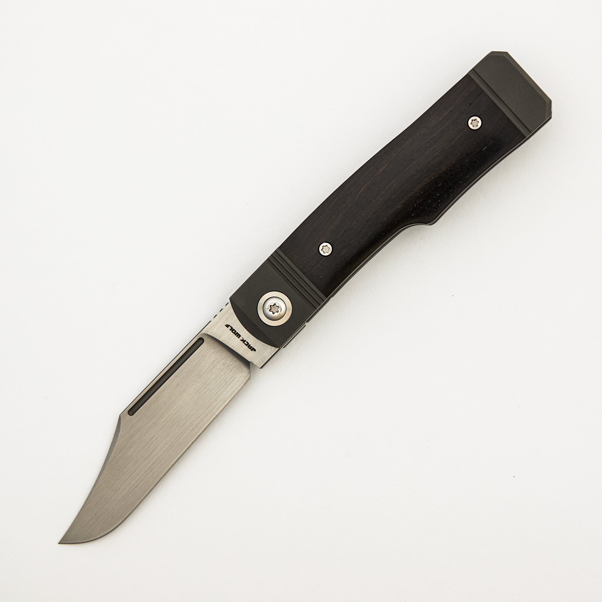 Gunslinger Jack - Ebony Wood - S90V Blade