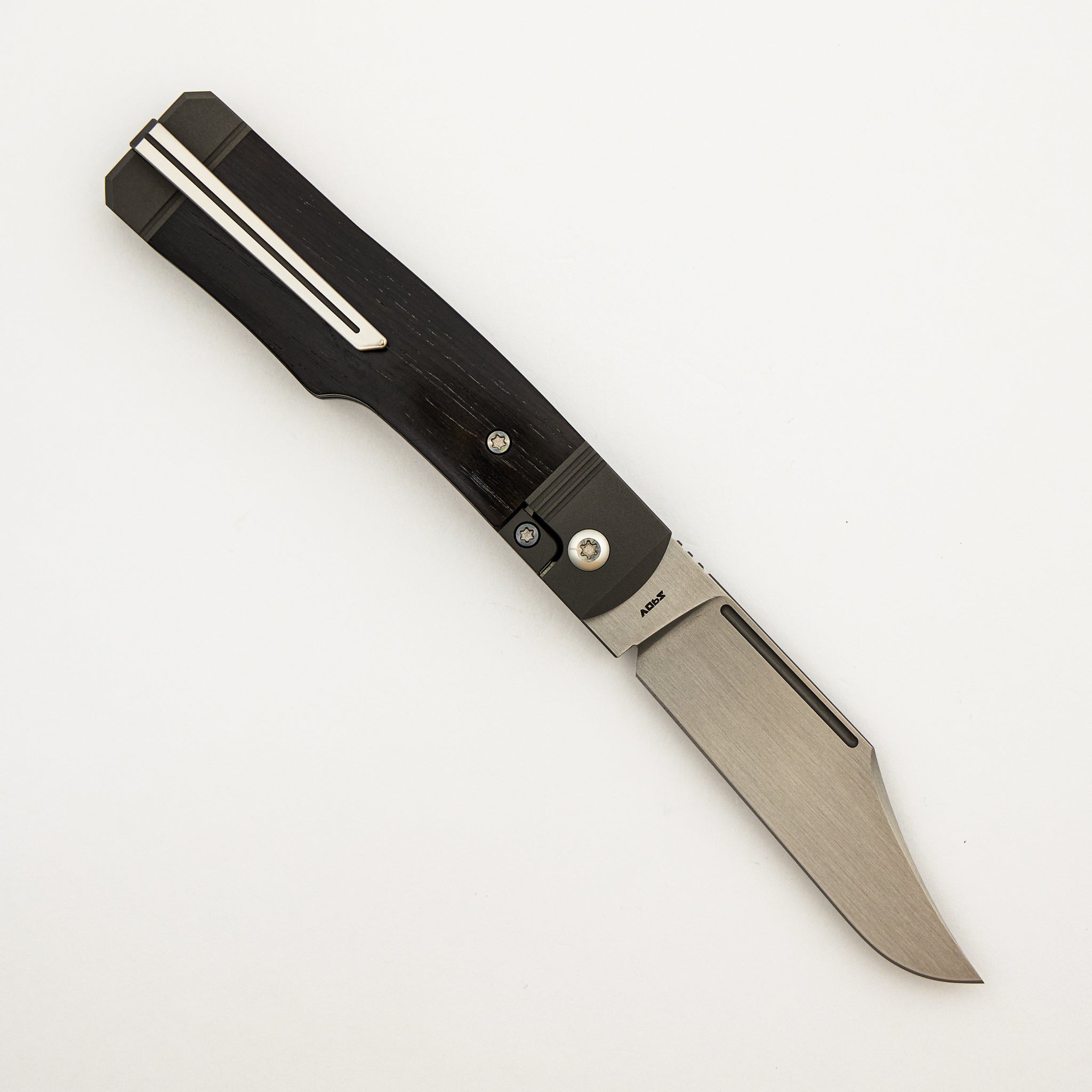 Gunslinger Jack - Ebony Wood - S90V Blade