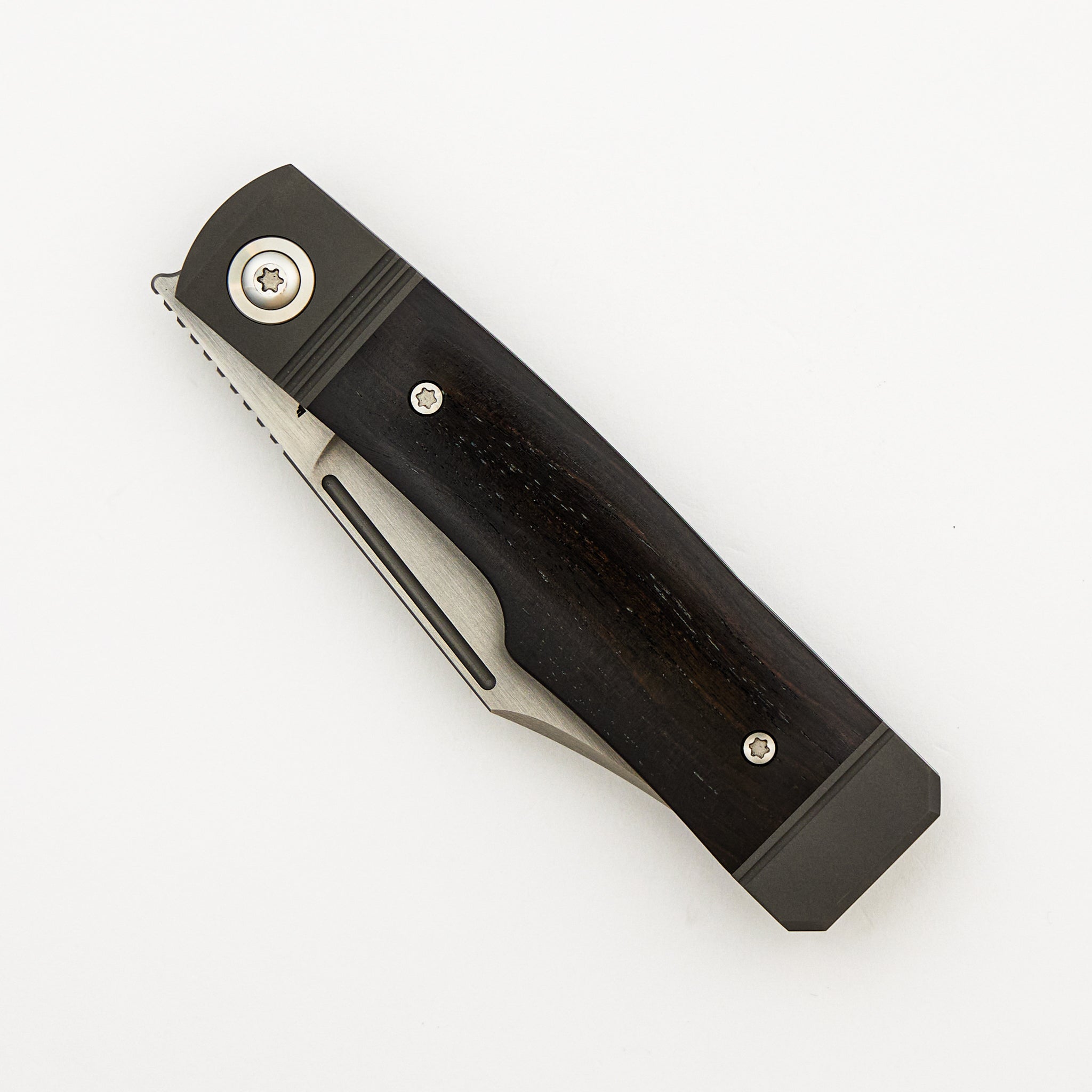 Gunslinger Jack - Ebony Wood - S90V Blade