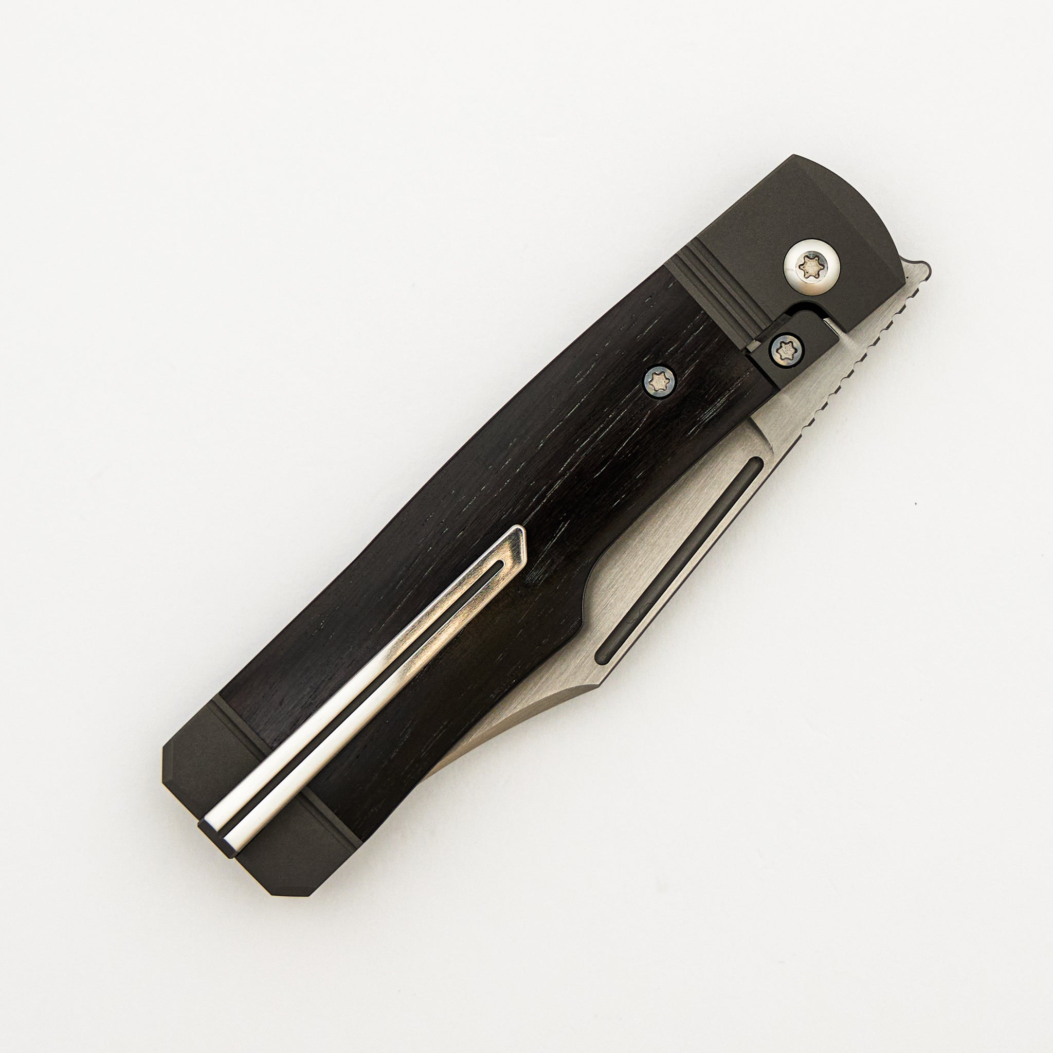 Gunslinger Jack - Ebony Wood - S90V Blade