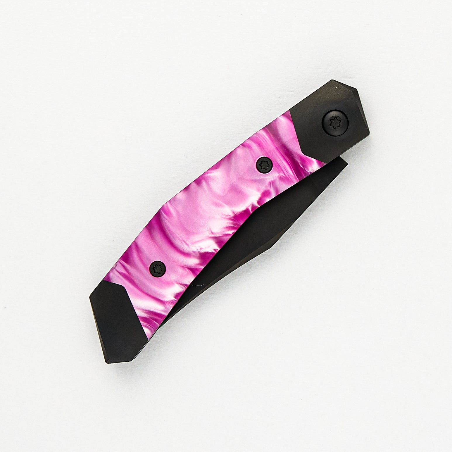 Jack Wolf Knives Mini Cyborg Jack - Cosmic Pink Kirinite