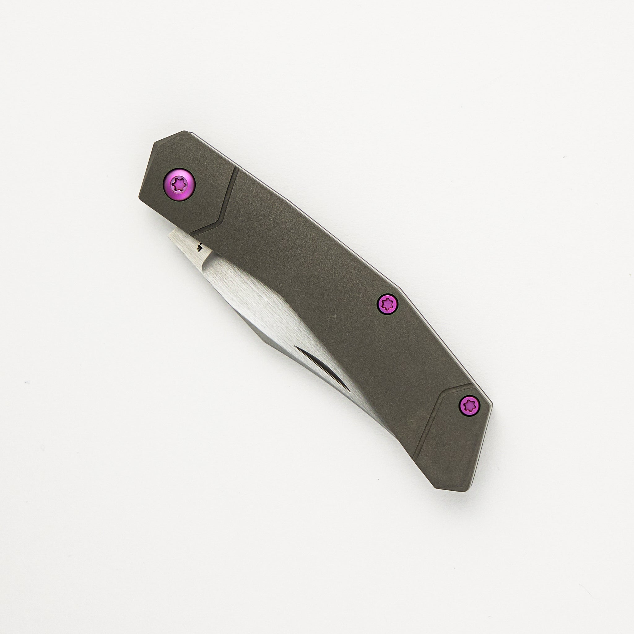 Jack Wolf Knives Mini Cyborg Jack - Titanium Smooth