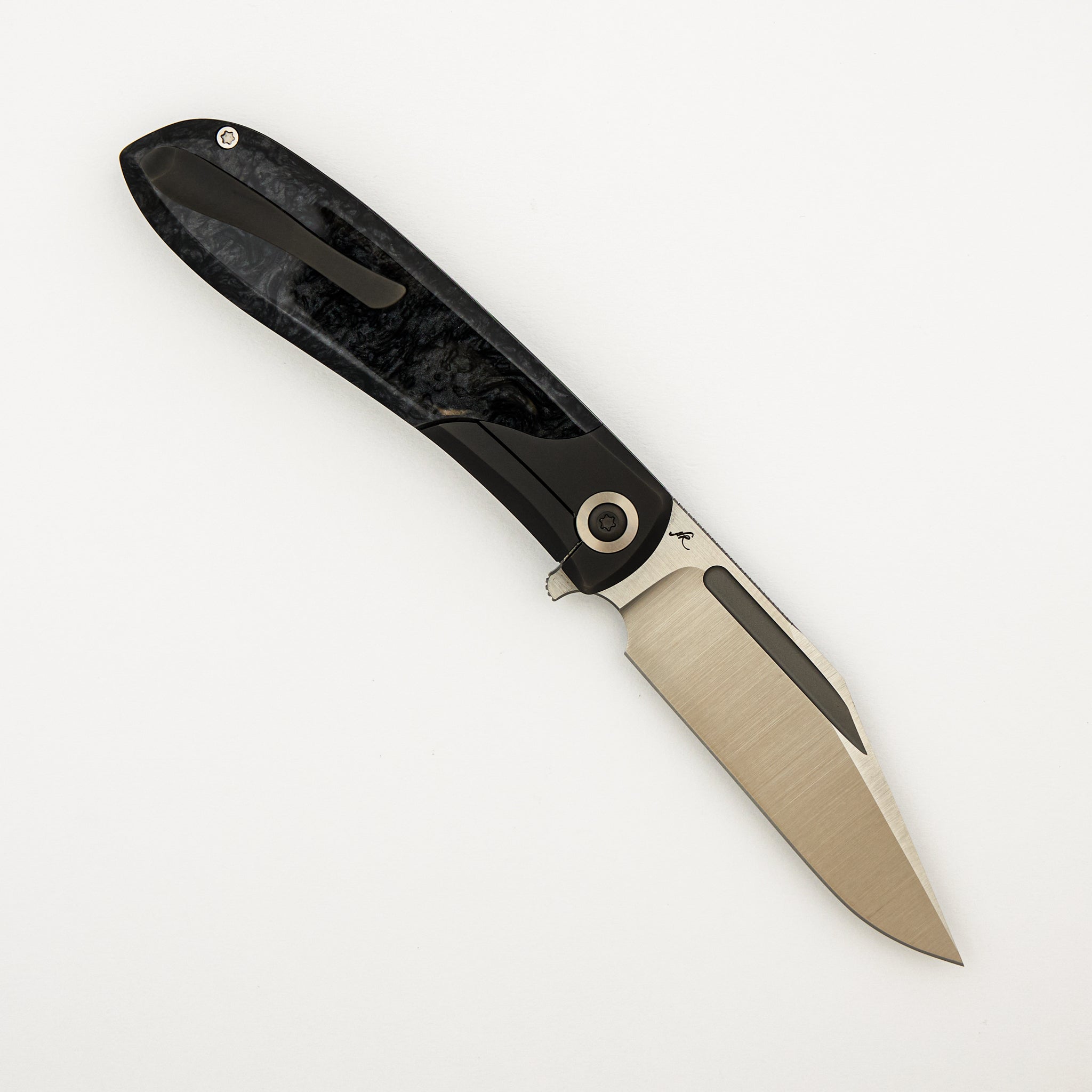 Scuffle - Kirinite Black Ice - S90V Blade