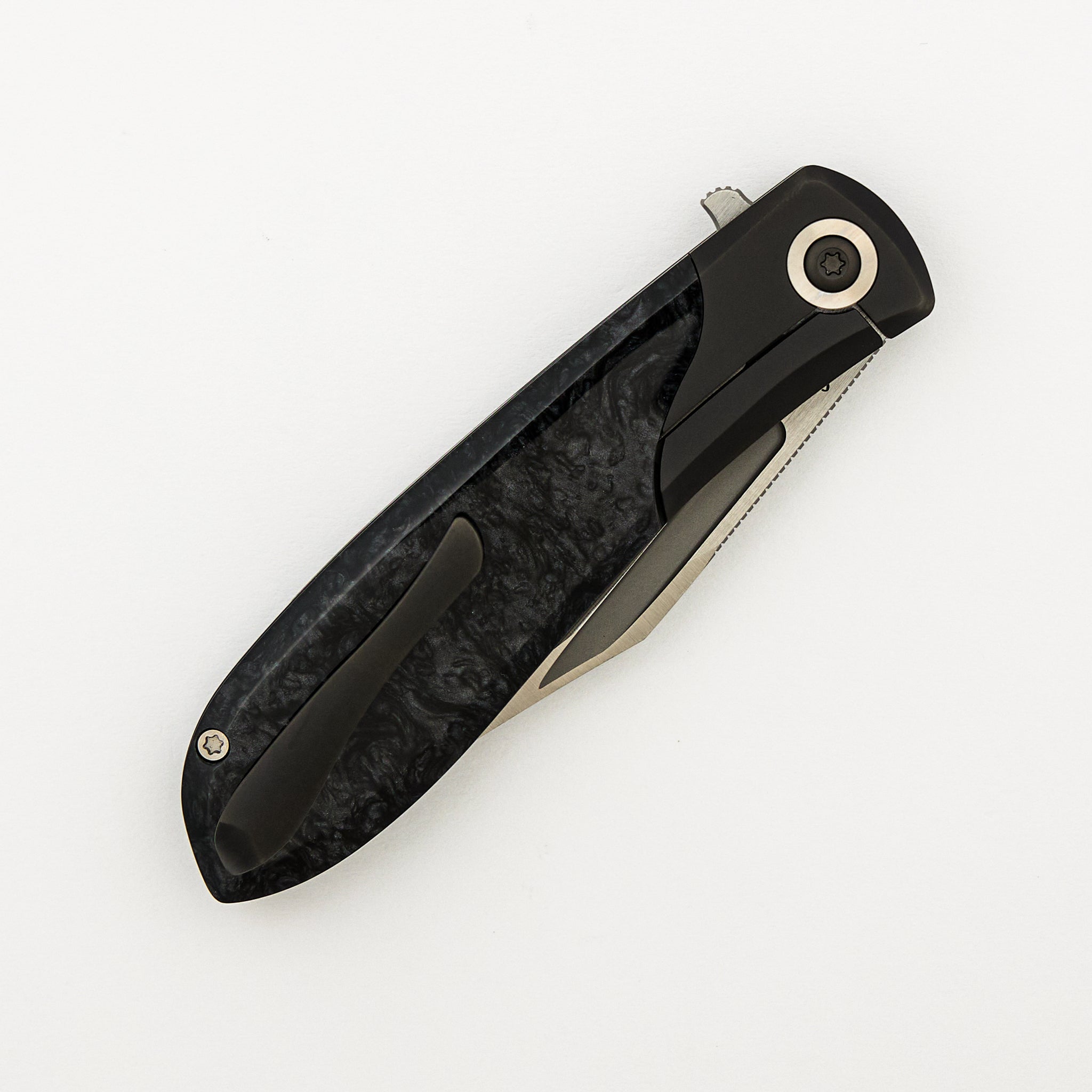 Scuffle - Kirinite Black Ice - S90V Blade