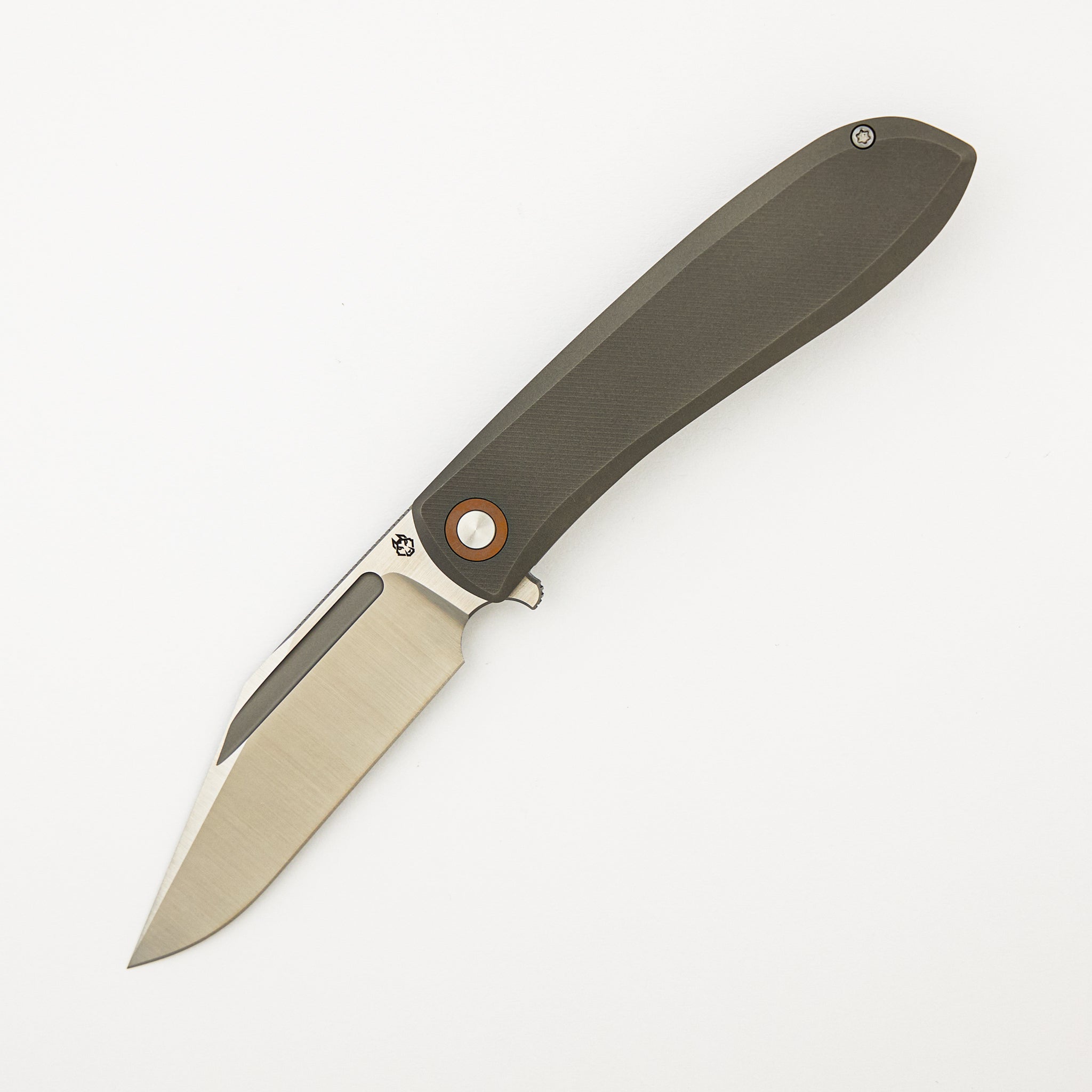 Scuffle - Titanium Micro Milled - S90V Blade