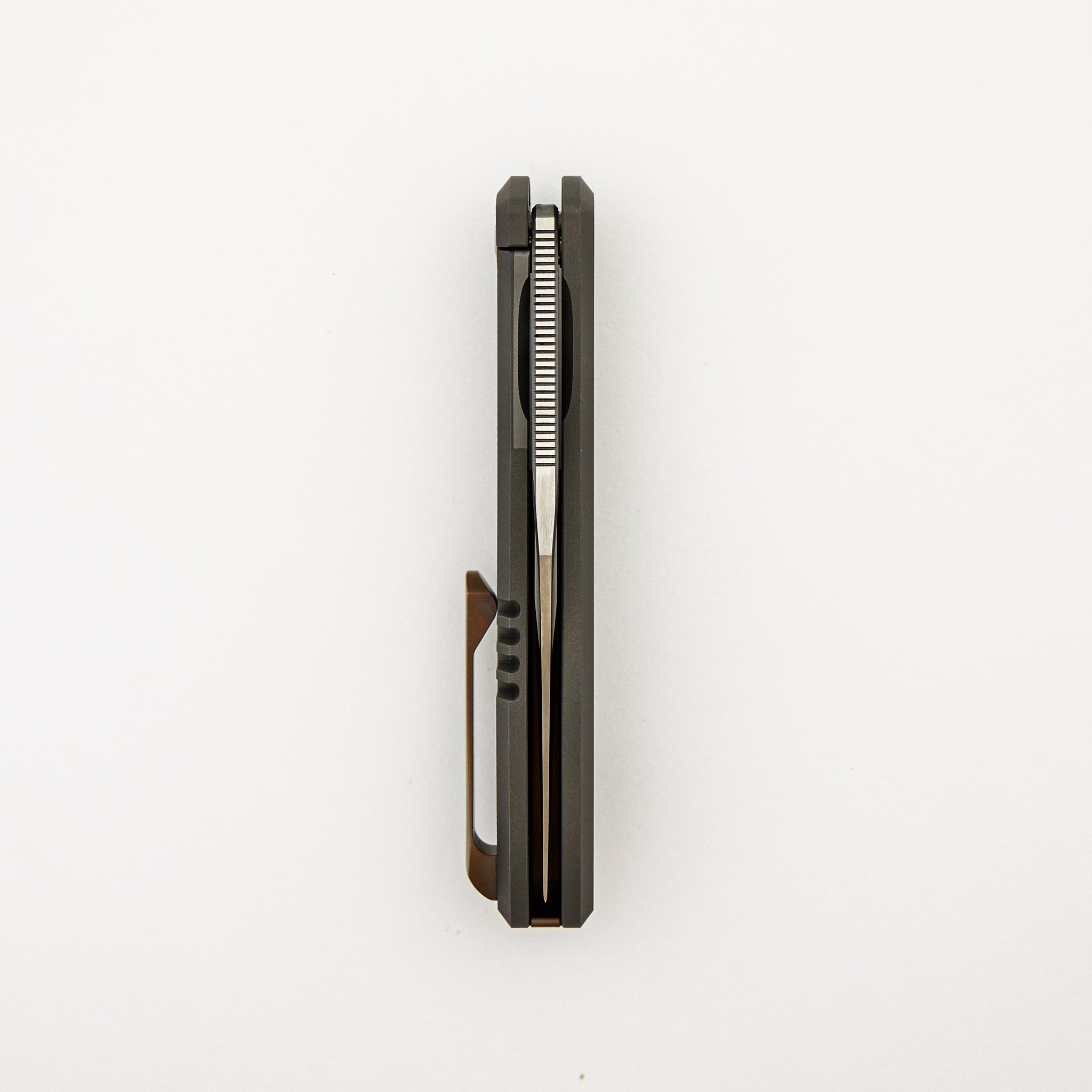 Scuffle - Titanium Micro Milled - S90V Blade