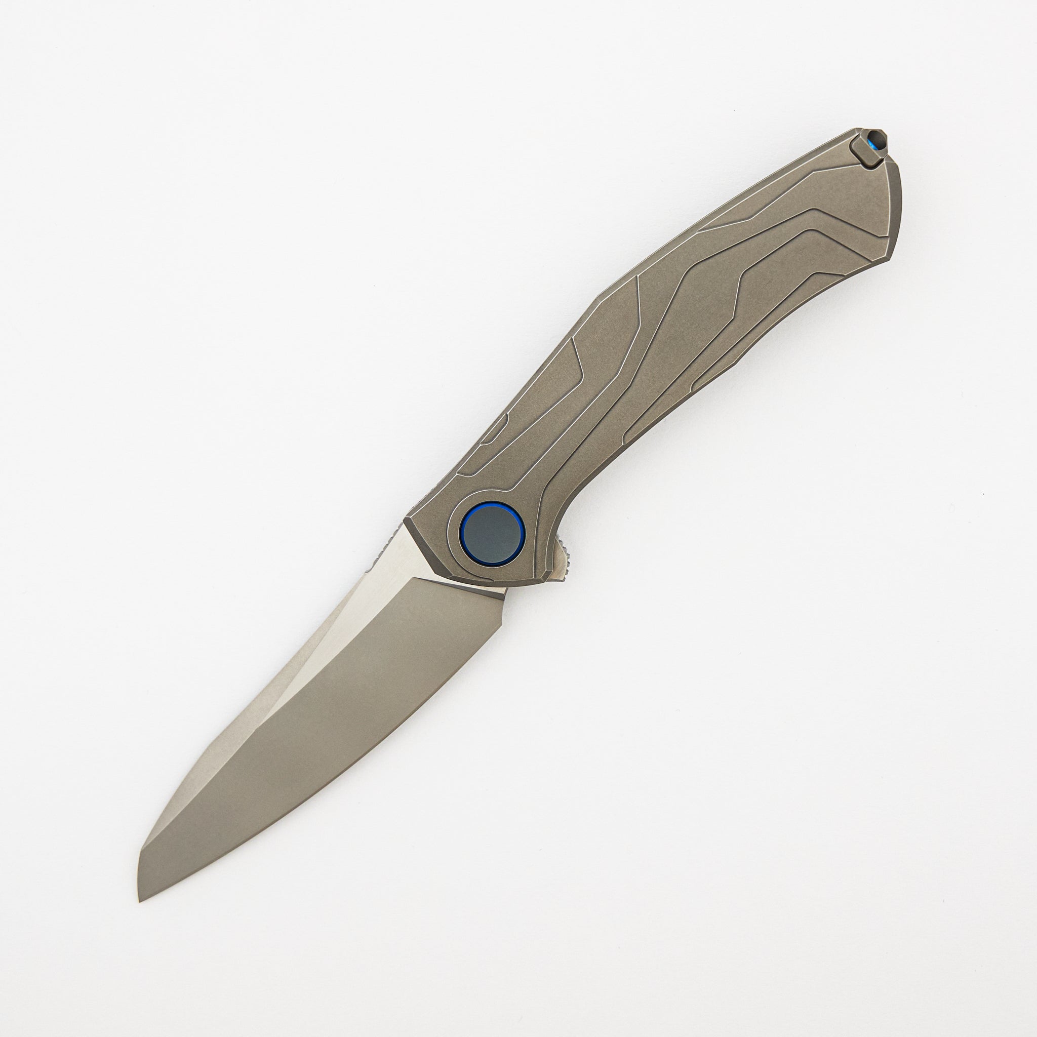 "Limited Edition" Kami Flipper - S110V Blade - Titanium Handle - MRBS (Sinkevich Design)