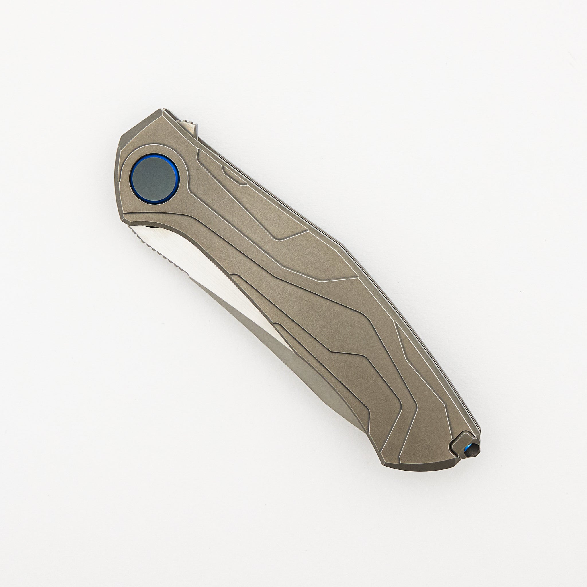 "Limited Edition" Kami Flipper - S110V Blade - Titanium Handle - MRBS (Sinkevich Design)