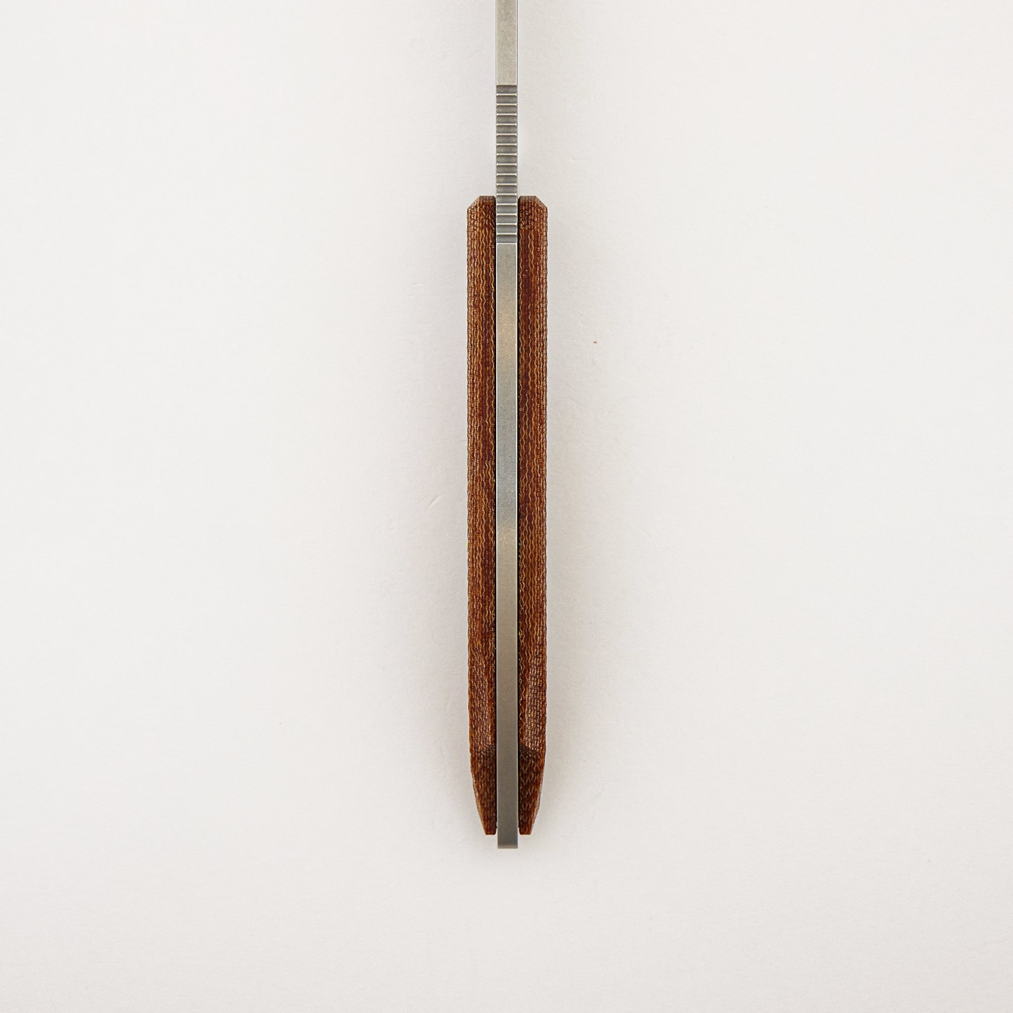 Helo - Tan Micarta Handle - Stonewashed MagnaCut Blade