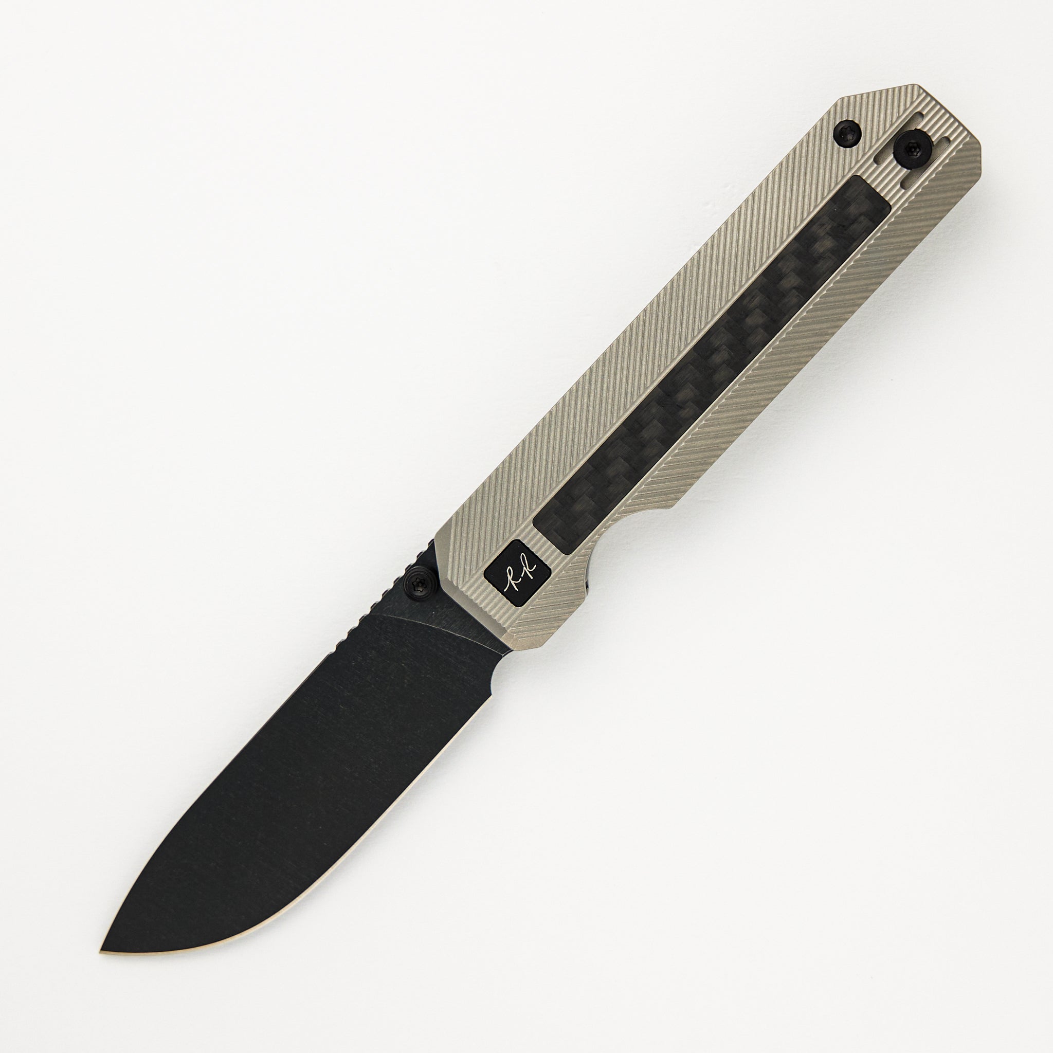 Knife Standards RR3 - Classic Stonemilled - DLC Belt Satin Vanax SuperClean Blade