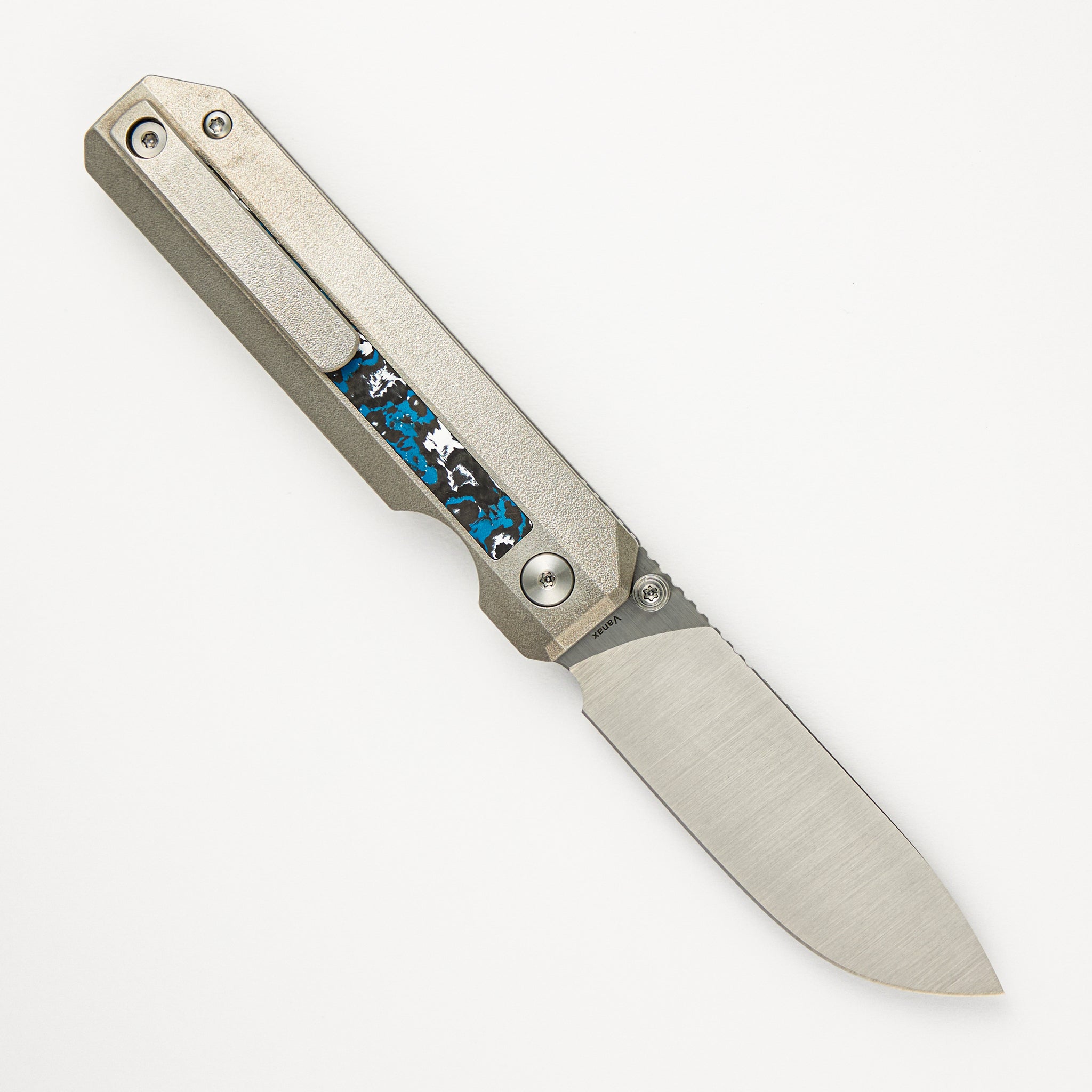 RR3 - Frosty - Belt Satin Vanax SuperClean Blade - Milled Clip