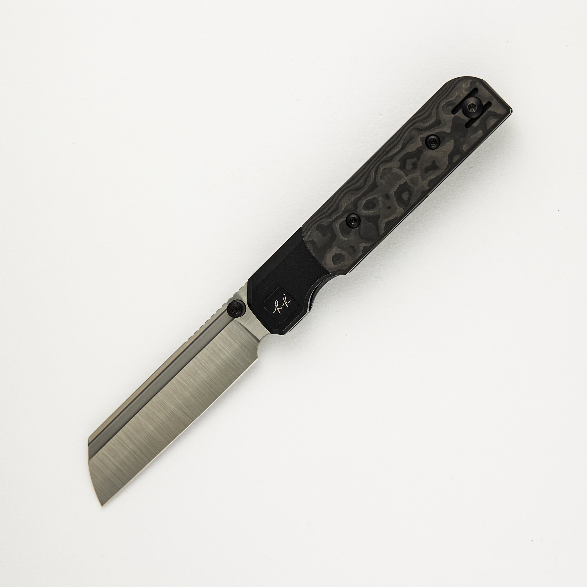 Knife Standards RR Station Express - Shadow - Vanax SuperClean Blade